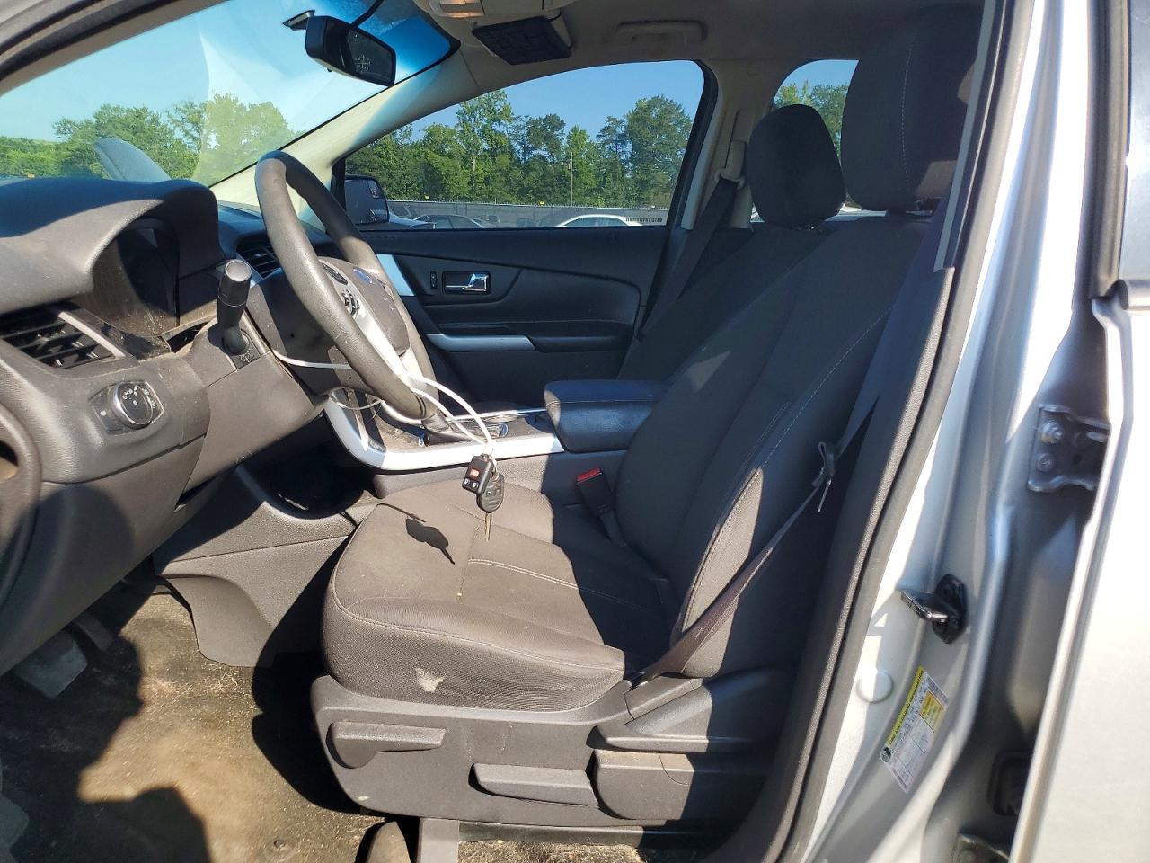 2013 Ford Edge Se Silver vin: 2FMDK3GCXDBA30619