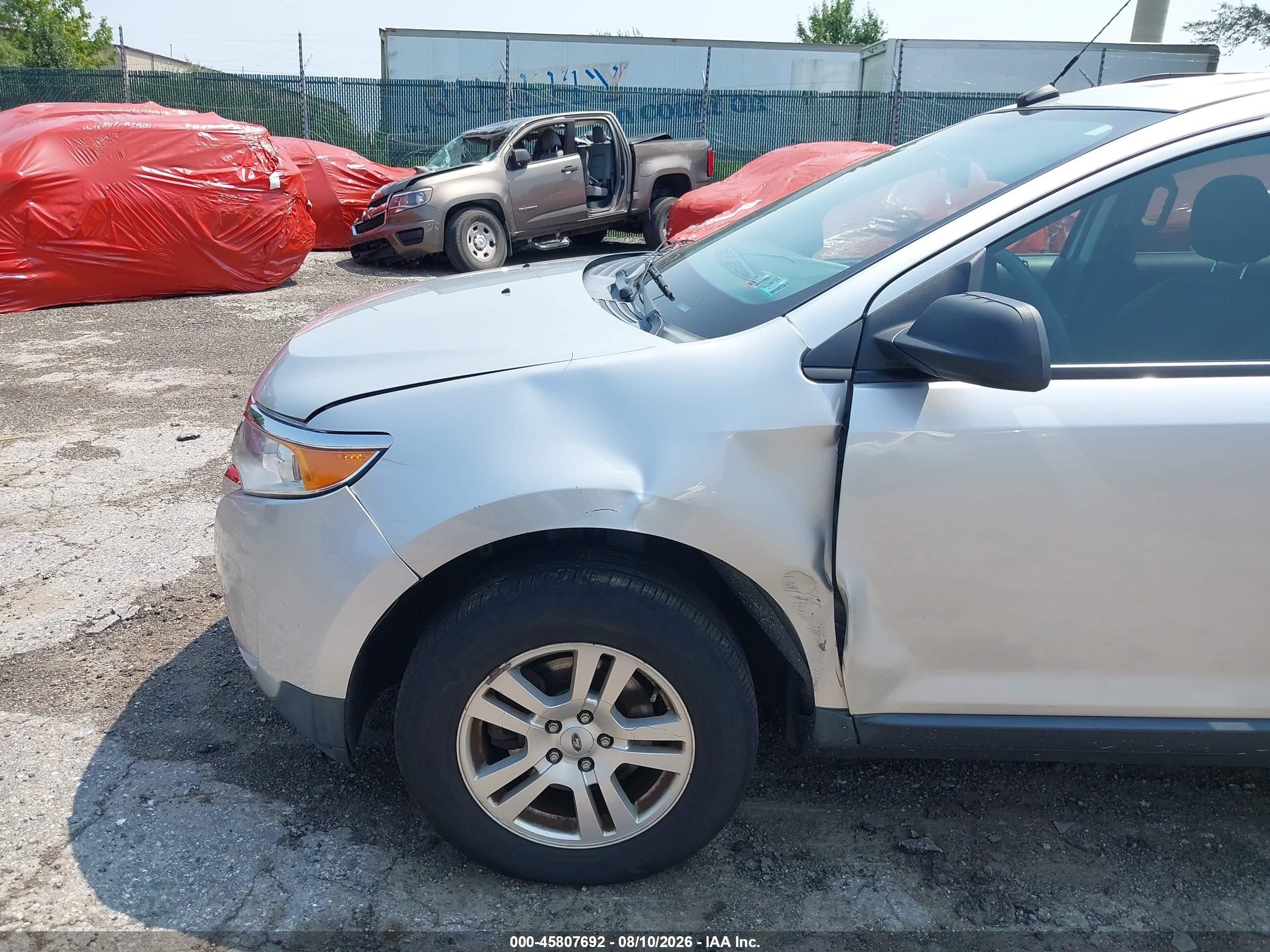 2013 Ford Edge Se Серебряный vin: 2FMDK3GCXDBA30720