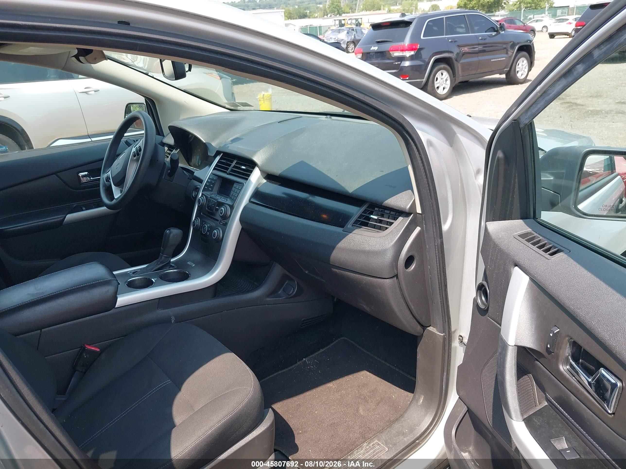 2013 Ford Edge Se Серебряный vin: 2FMDK3GCXDBA30720