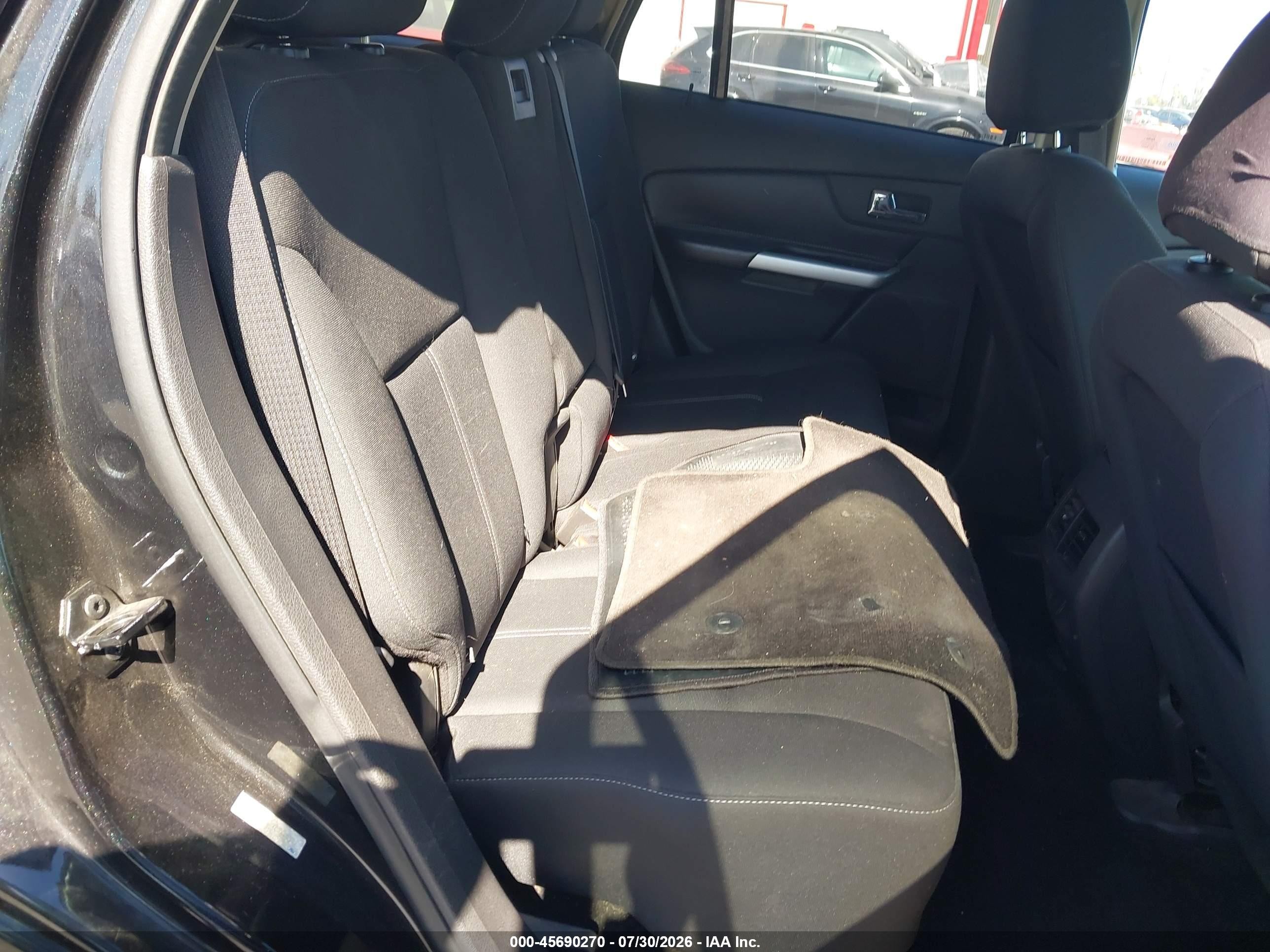 2013 Ford Edge Se Black vin: 2FMDK3GCXDBA68397