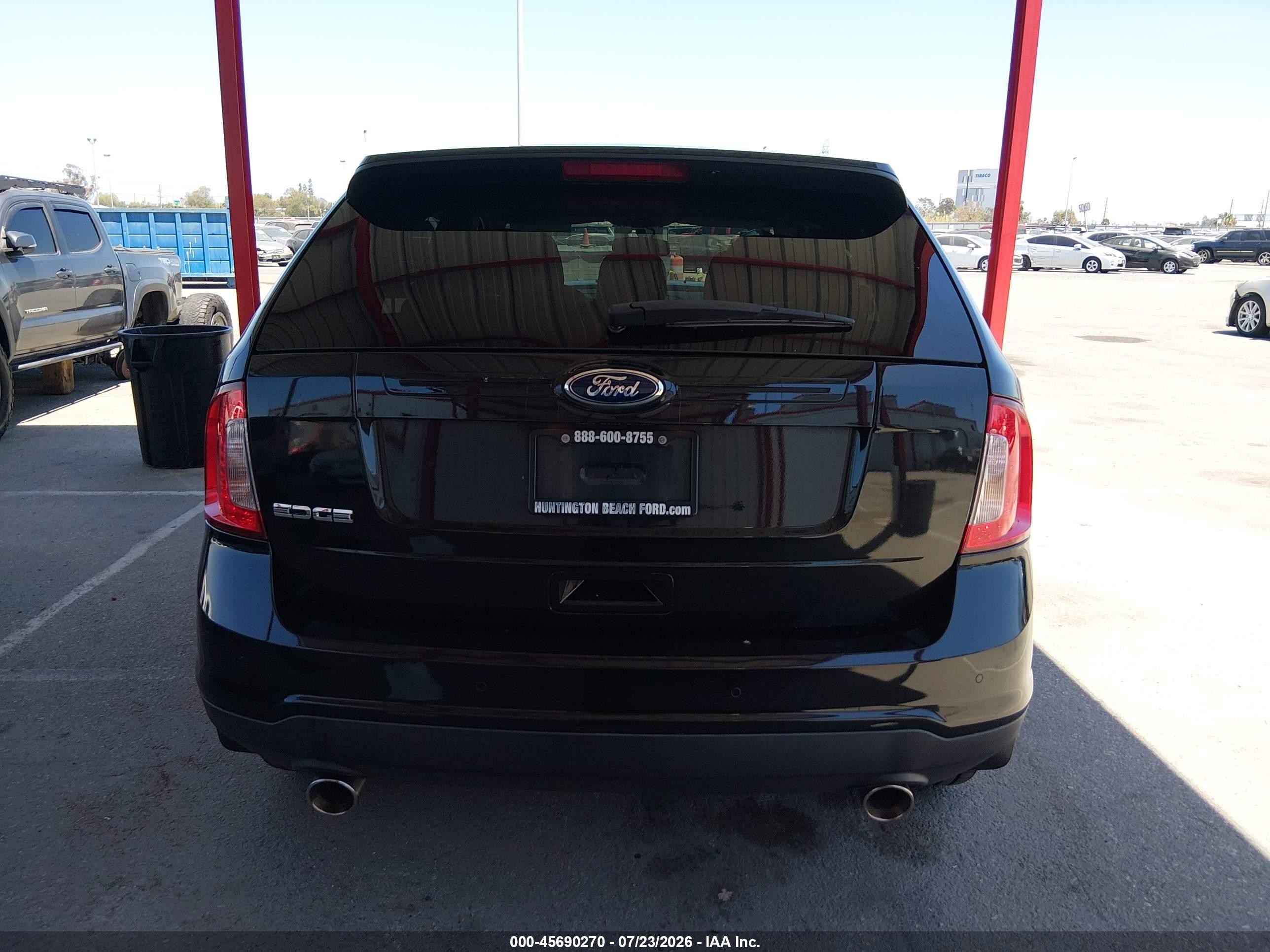 2013 Ford Edge Se Black vin: 2FMDK3GCXDBA68397