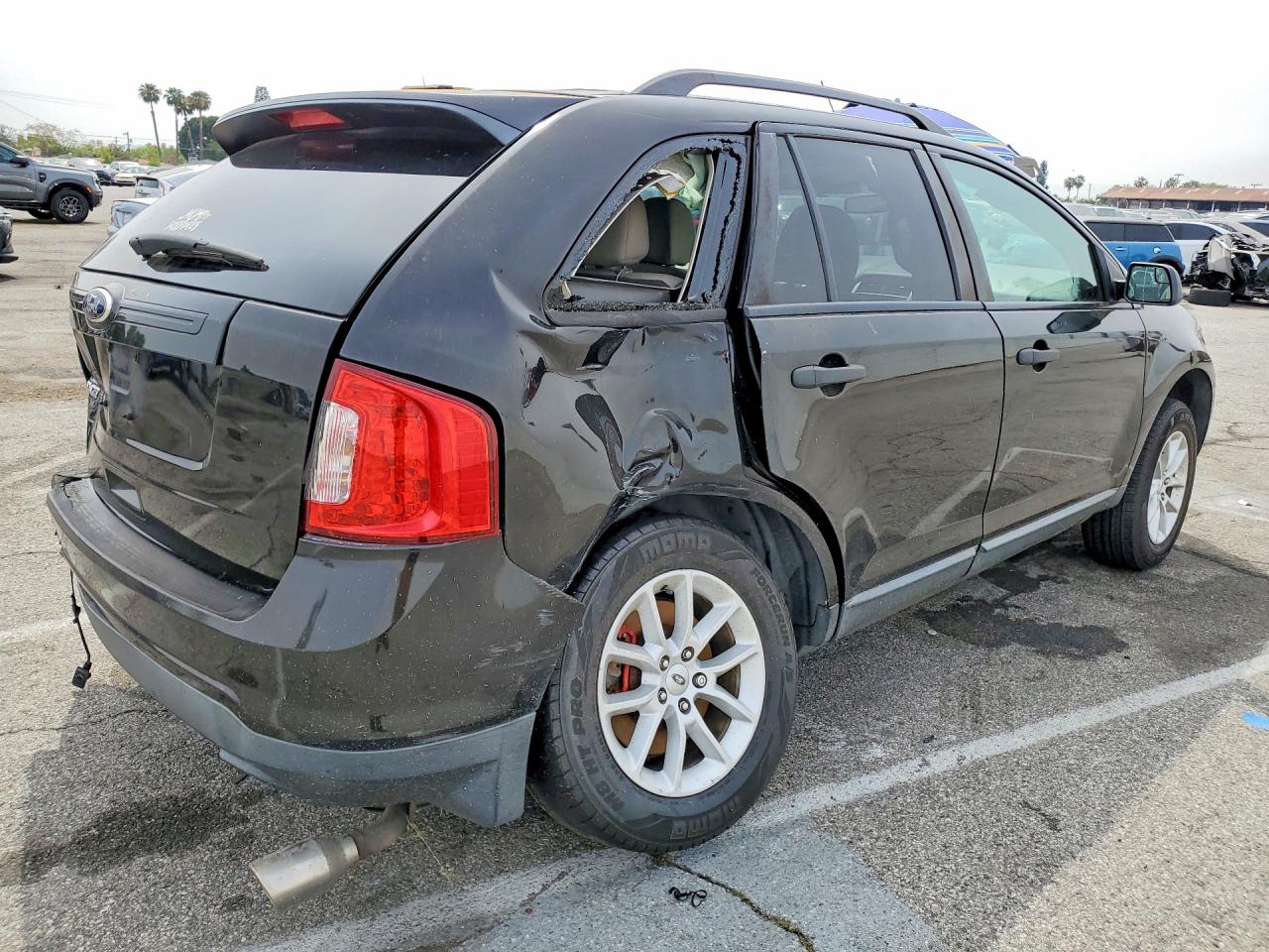 2013 Ford Edge Se Black vin: 2FMDK3GCXDBB43180