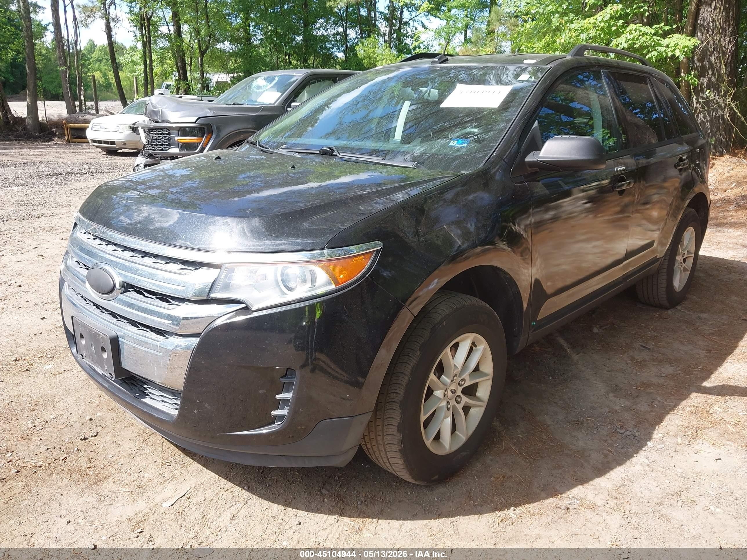 2013 Ford Edge Se Black vin: 2FMDK3GCXDBB85316