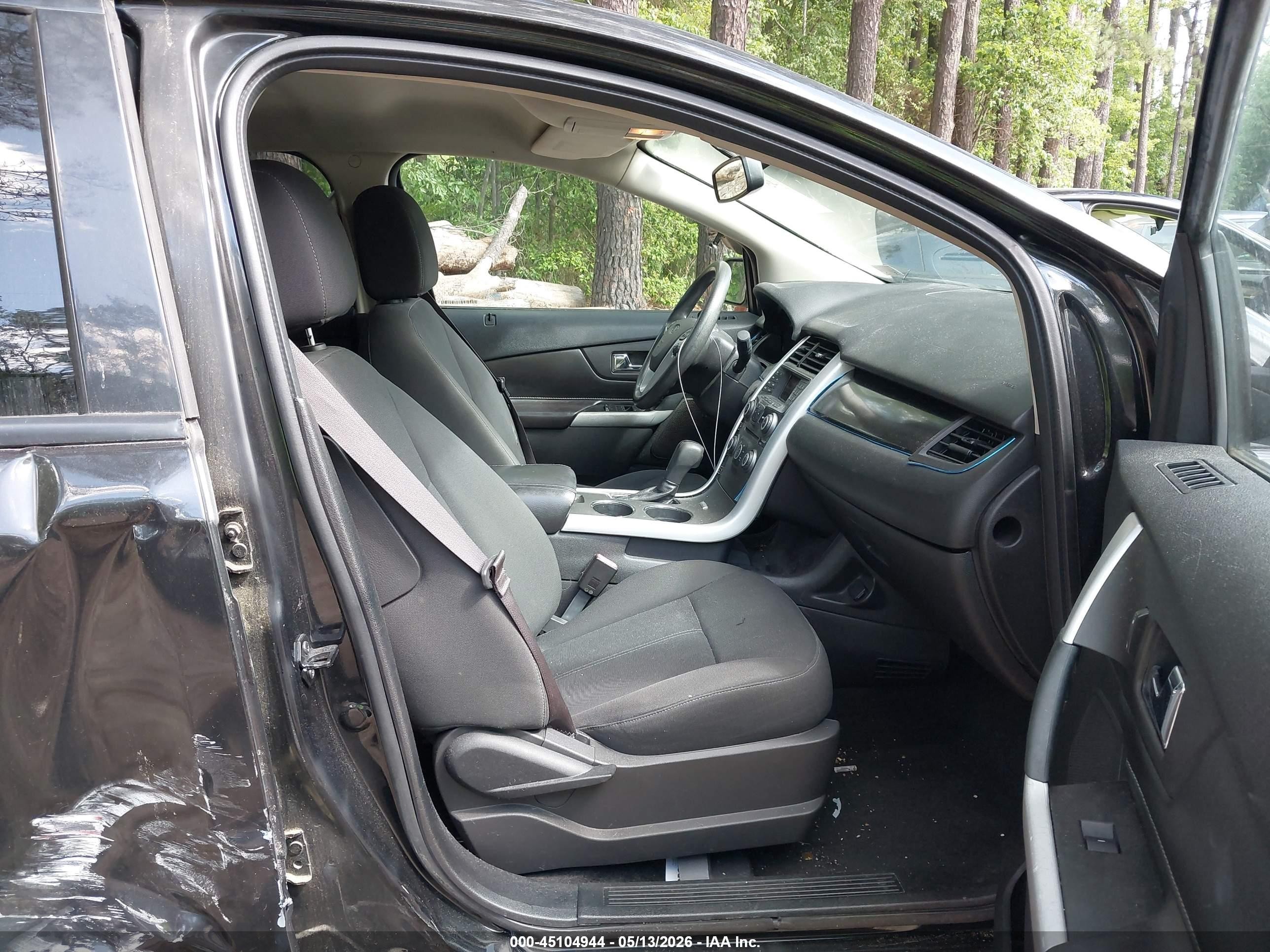 2013 Ford Edge Se Black vin: 2FMDK3GCXDBB85316