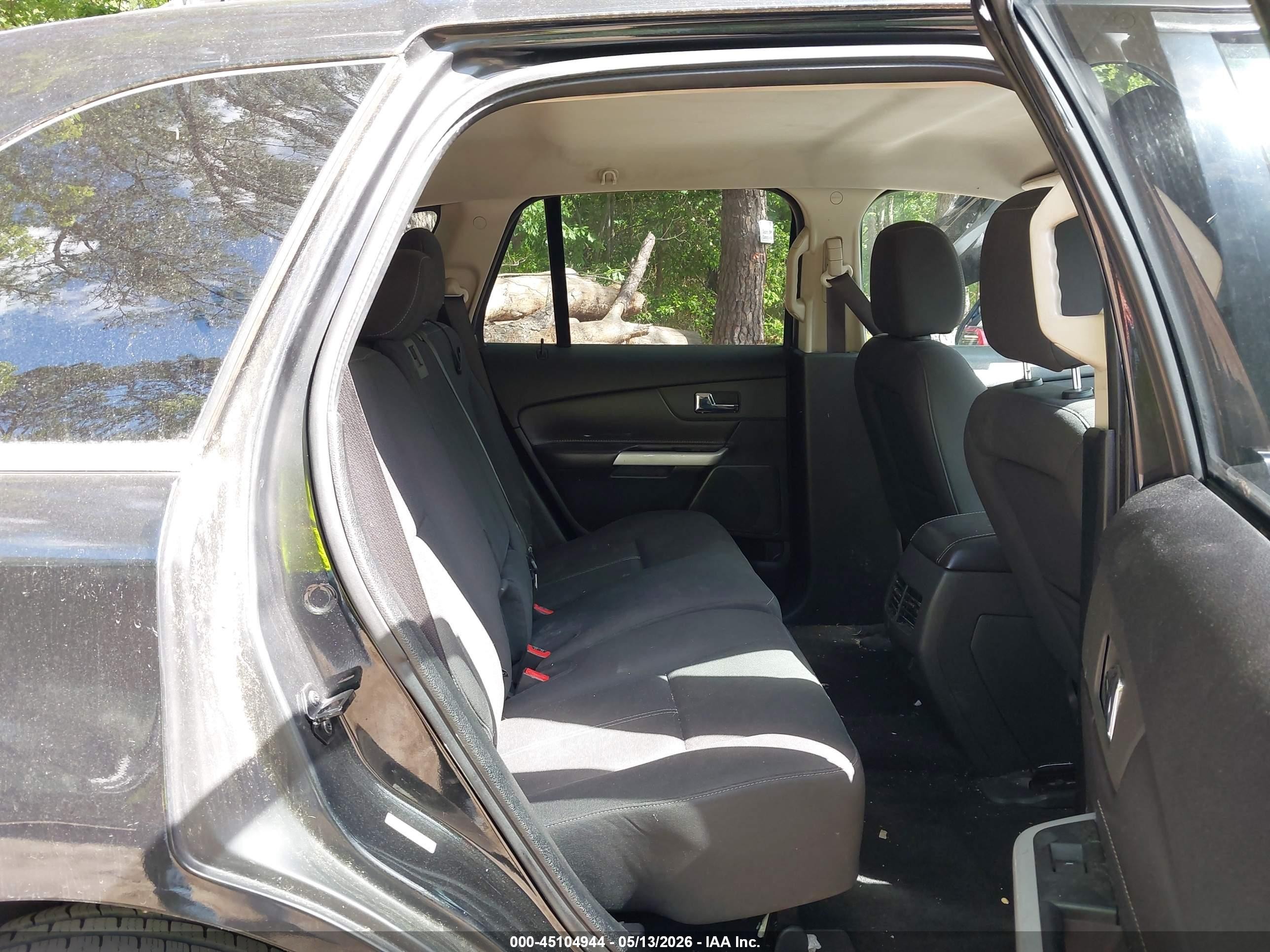 2013 Ford Edge Se Black vin: 2FMDK3GCXDBB85316