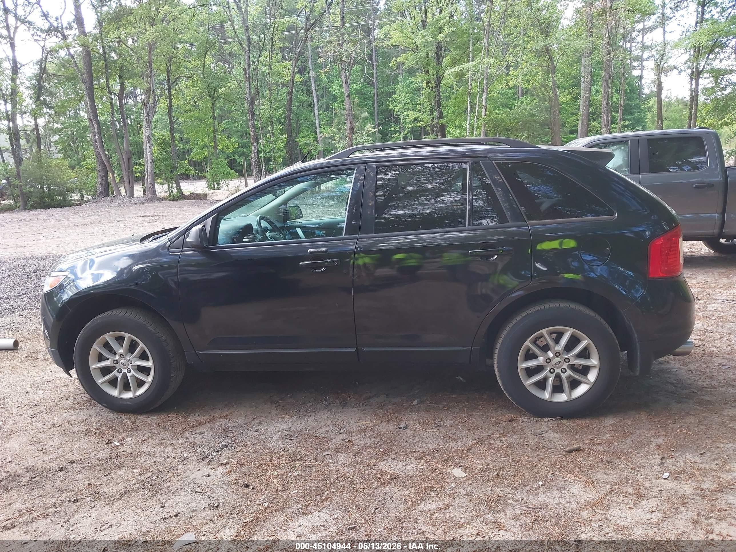 2013 Ford Edge Se Black vin: 2FMDK3GCXDBB85316