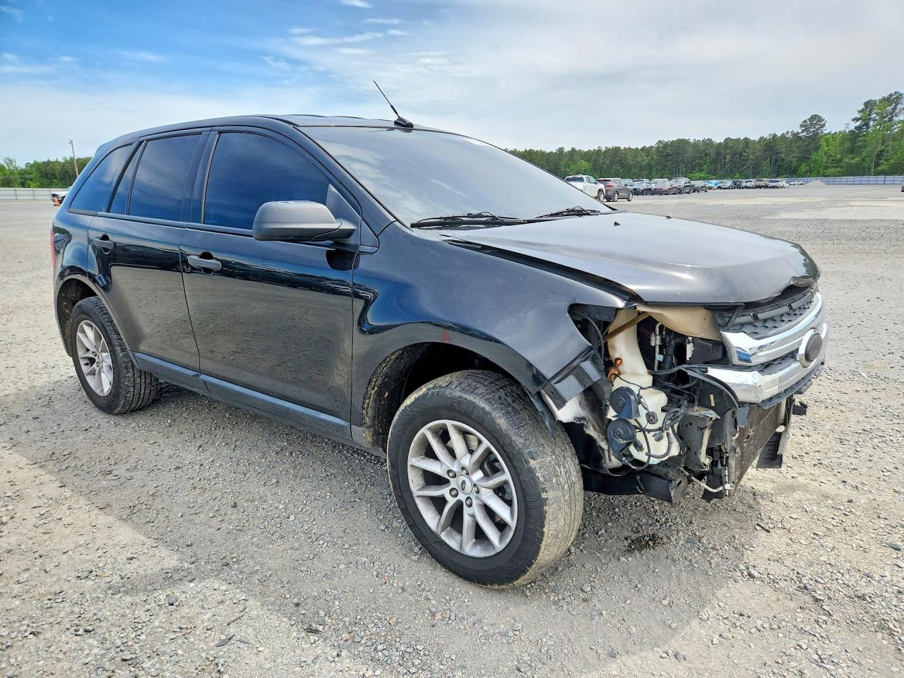 2013 Ford Edge Se Black vin: 2FMDK3GCXDBC52917