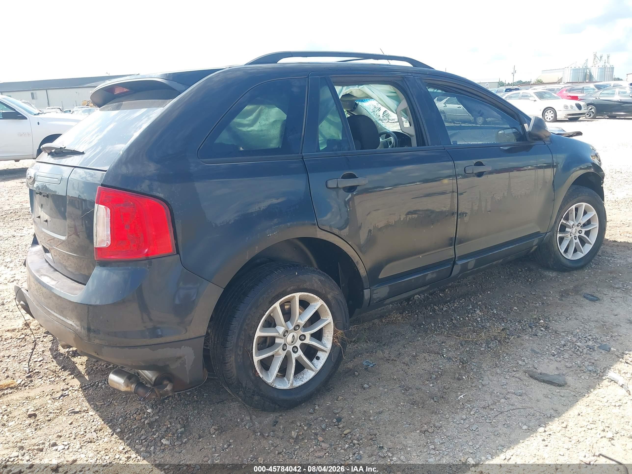 2013 Ford Edge Se Black vin: 2FMDK3GCXDBC64369