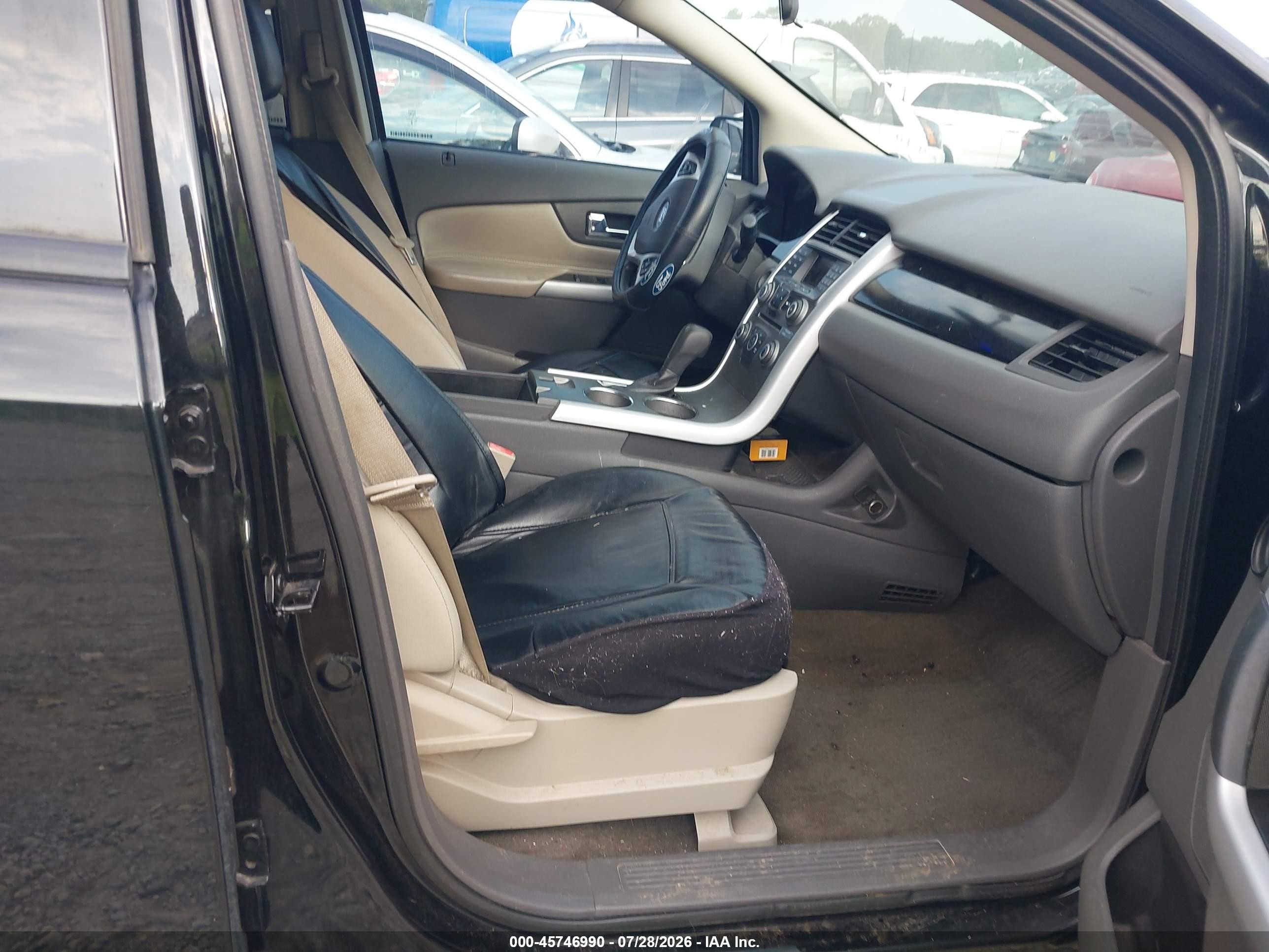 2013 Ford Edge Se Черный vin: 2FMDK3GCXDBC81947