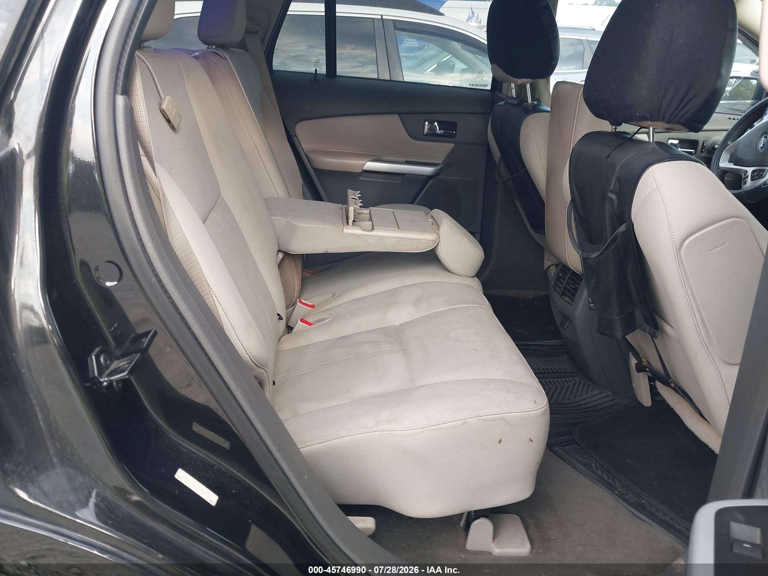 2013 Ford Edge Se Черный vin: 2FMDK3GCXDBC81947