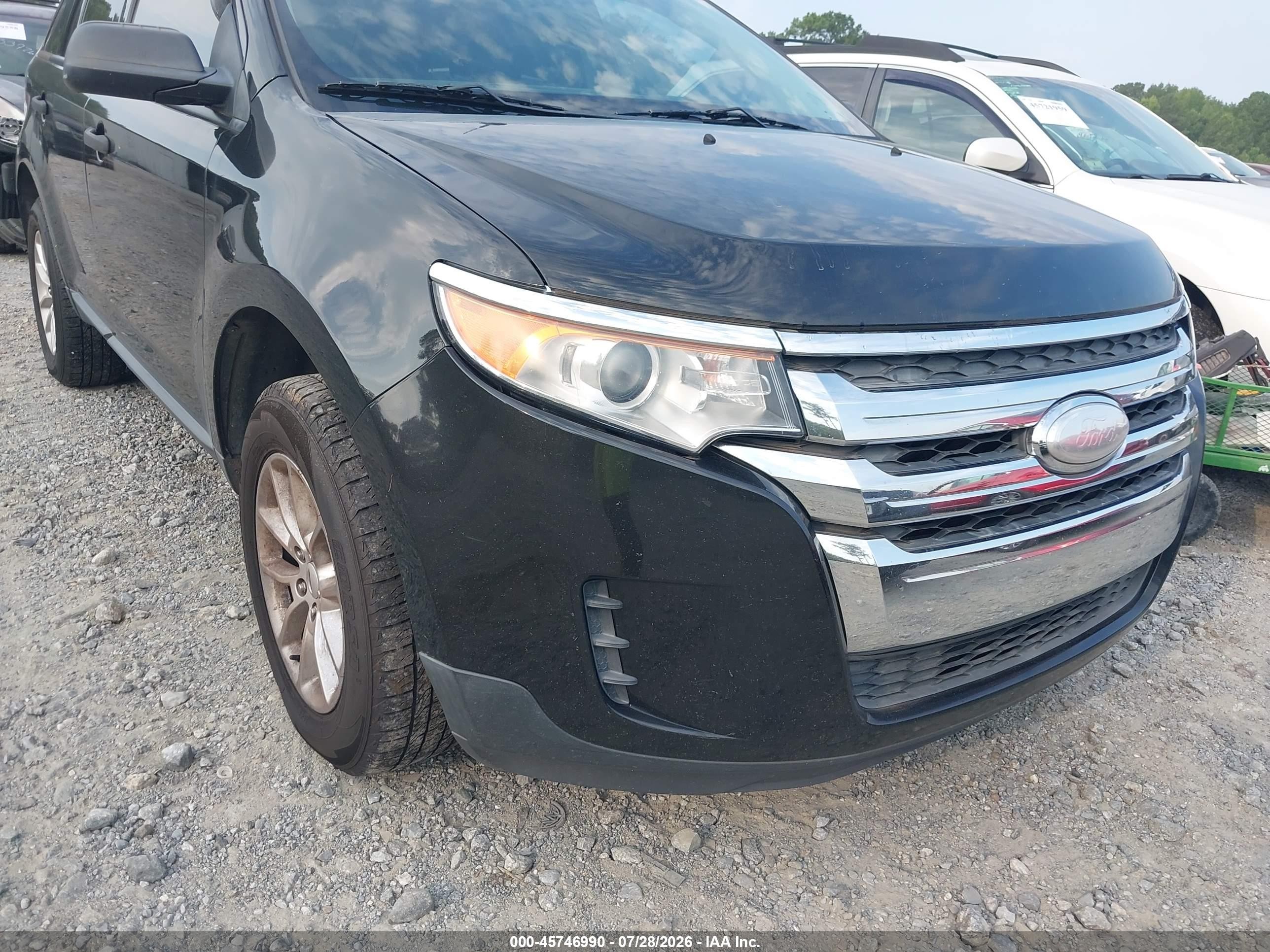 2013 Ford Edge Se Черный vin: 2FMDK3GCXDBC81947