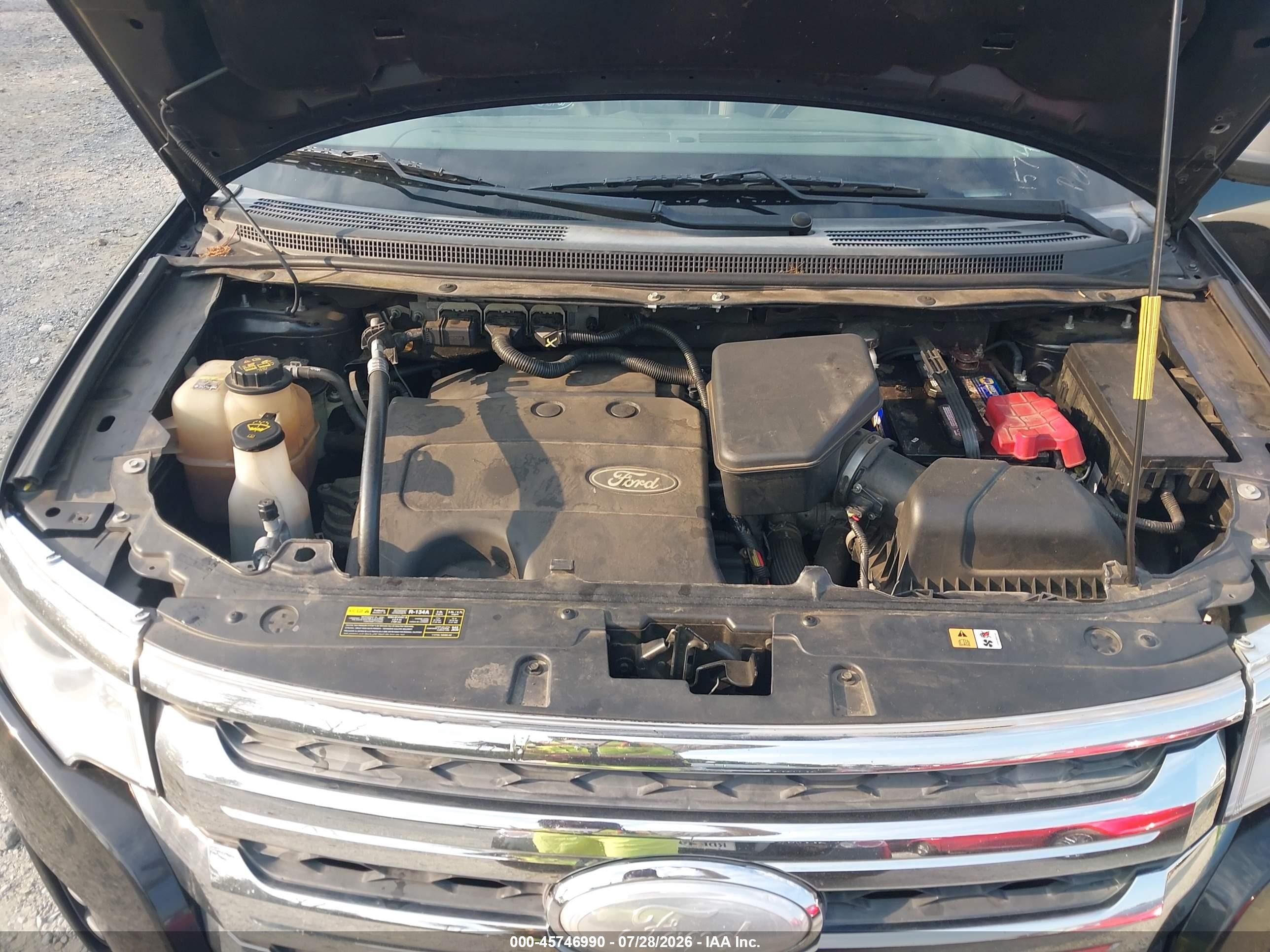 2013 Ford Edge Se Черный vin: 2FMDK3GCXDBC81947