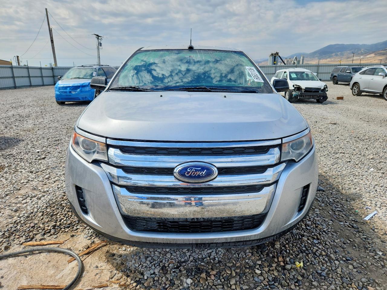 2013 Ford Edge Se Gray vin: 2FMDK3GCXDBE34570