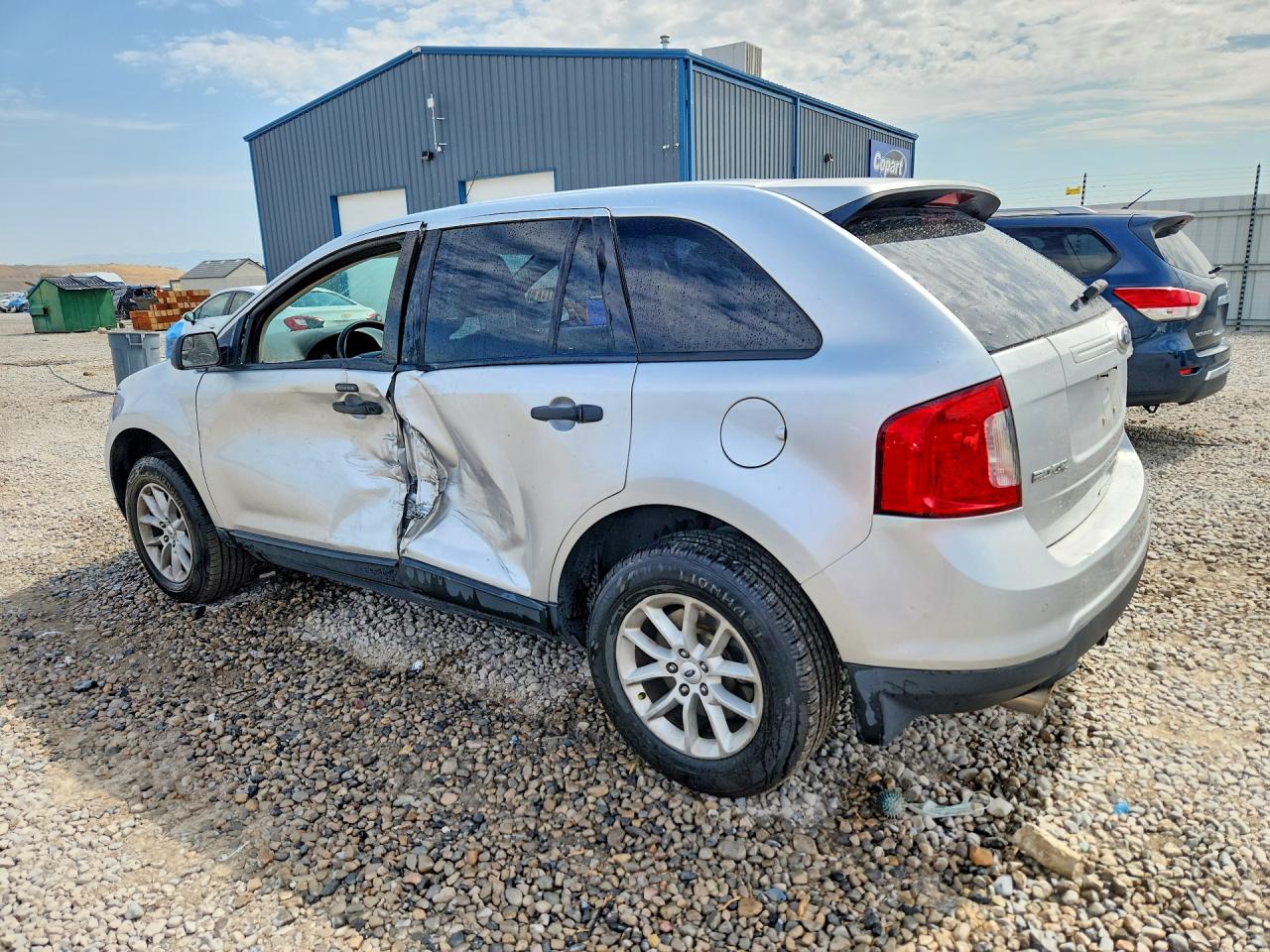 2013 Ford Edge Se Gray vin: 2FMDK3GCXDBE34570