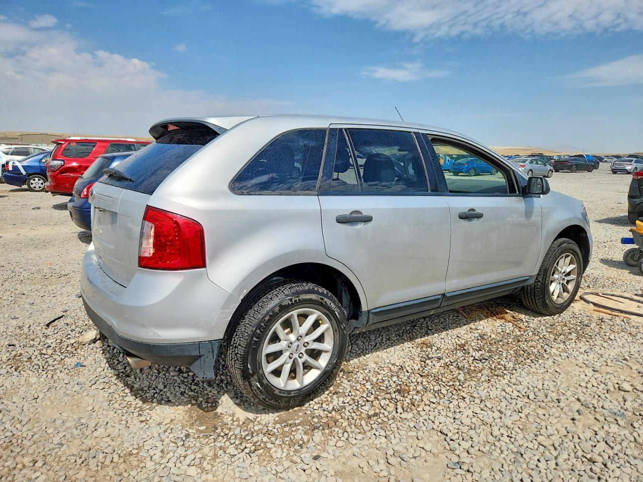 2013 Ford Edge Se Gray vin: 2FMDK3GCXDBE34570