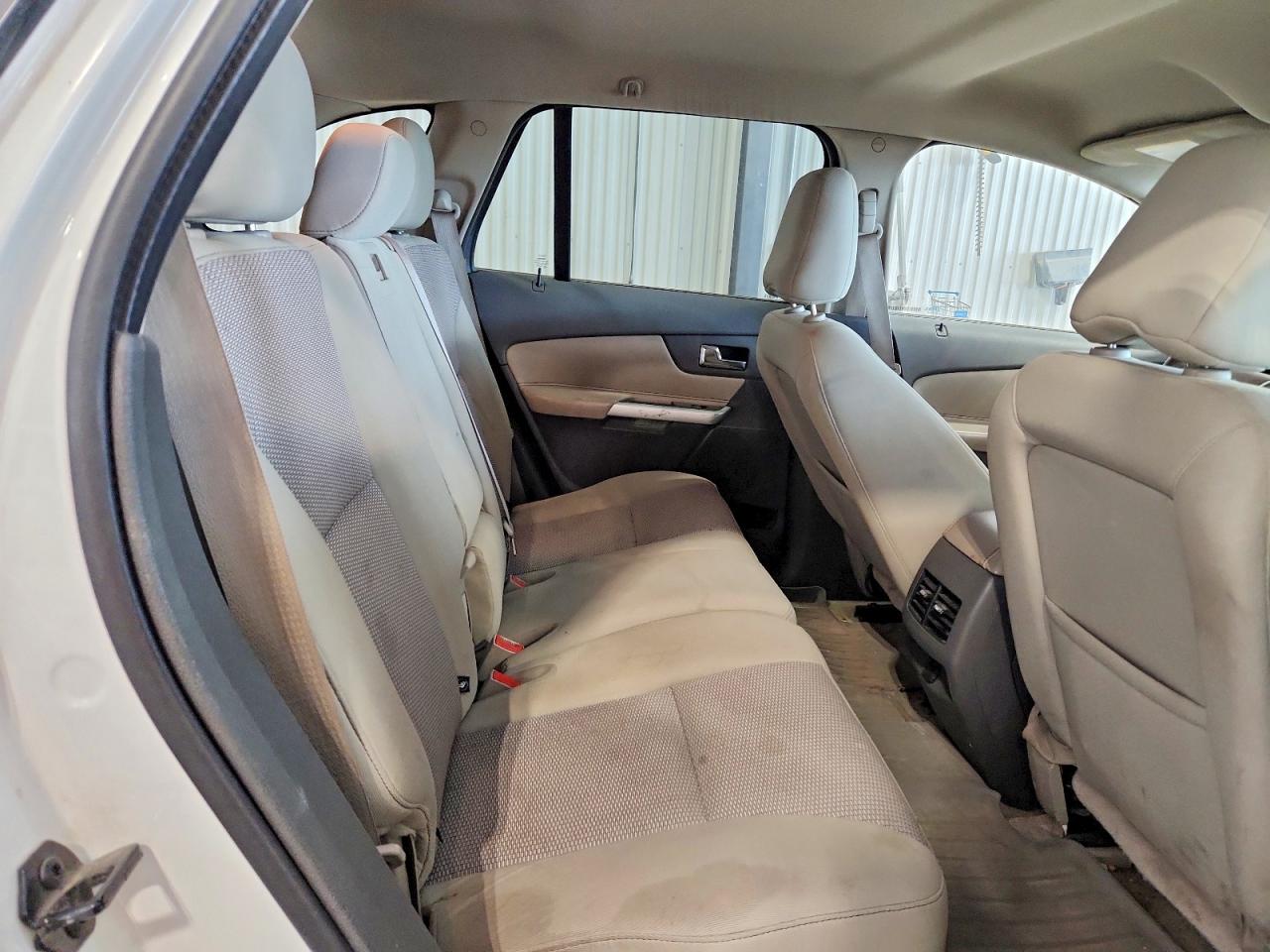 2012 Ford Edge Sel White vin: 2FMDK3J90CBA08110