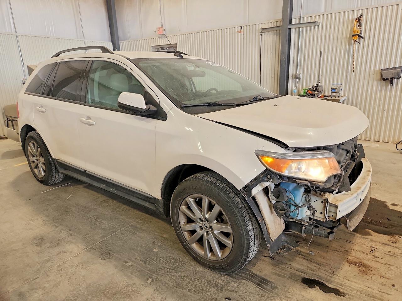2012 Ford Edge Sel White vin: 2FMDK3J90CBA08110