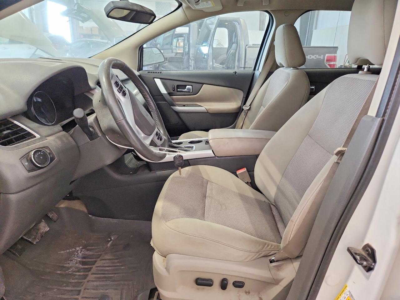 2012 Ford Edge Sel White vin: 2FMDK3J90CBA08110