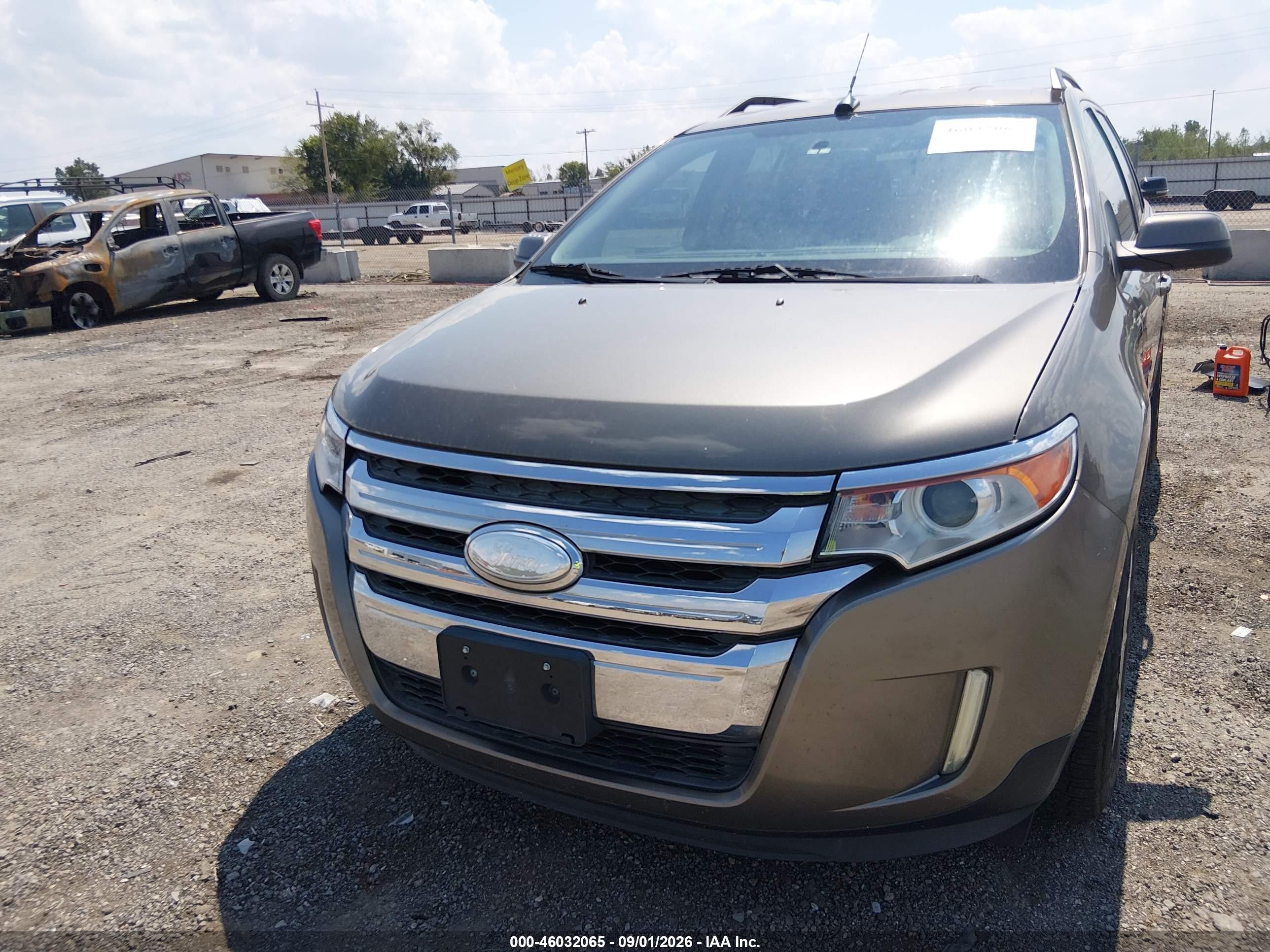 2012 Ford Edge Sel Gold vin: 2FMDK3J90CBA90596