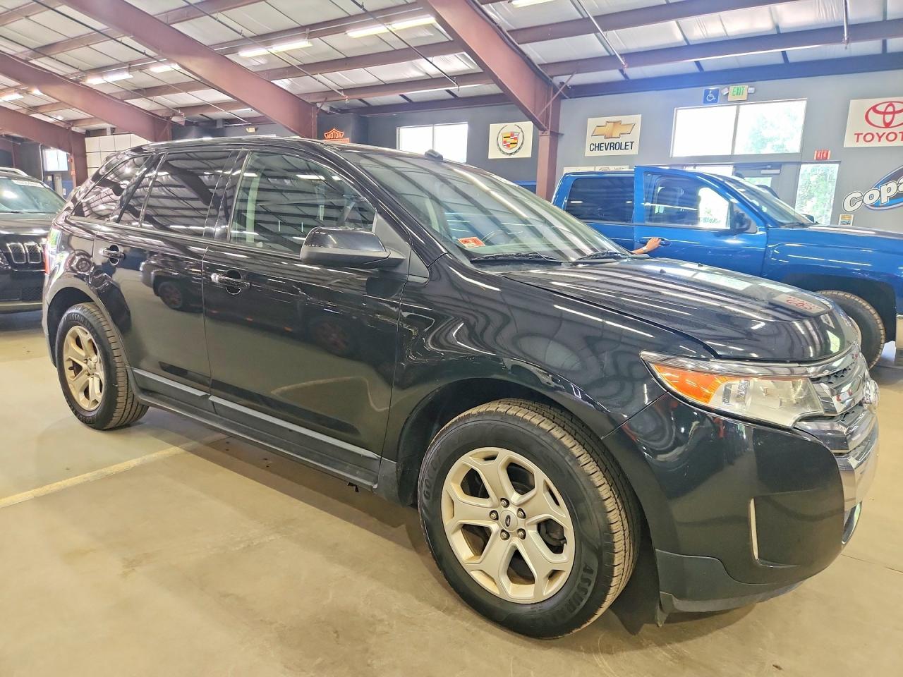 2013 Ford Edge Sel Black vin: 2FMDK3J90DBA46843