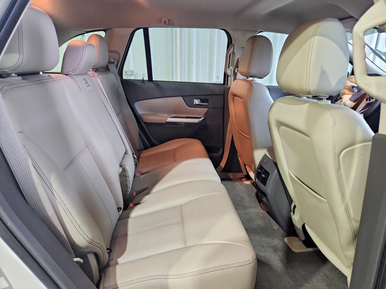 2013 Ford Edge Sel White vin: 2FMDK3J90DBB10878