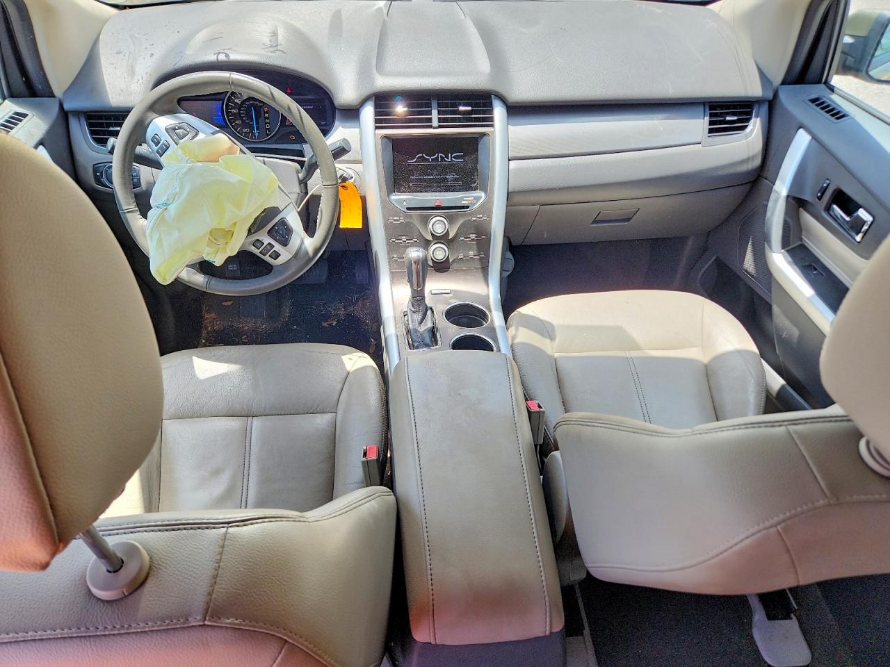 2013 Ford Edge Sel Green vin: 2FMDK3J90DBC40675