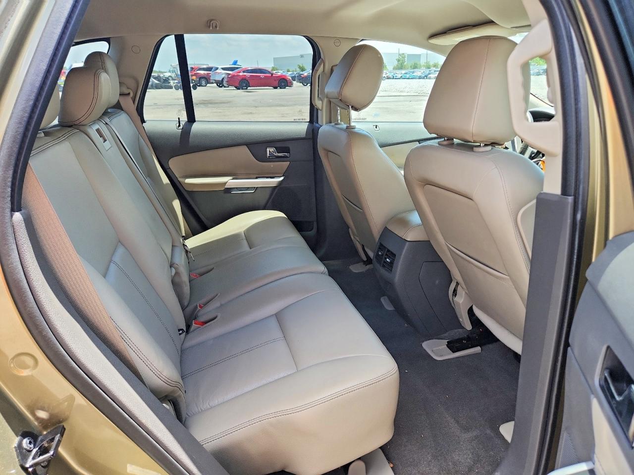 2013 Ford Edge Sel Green vin: 2FMDK3J90DBC40675