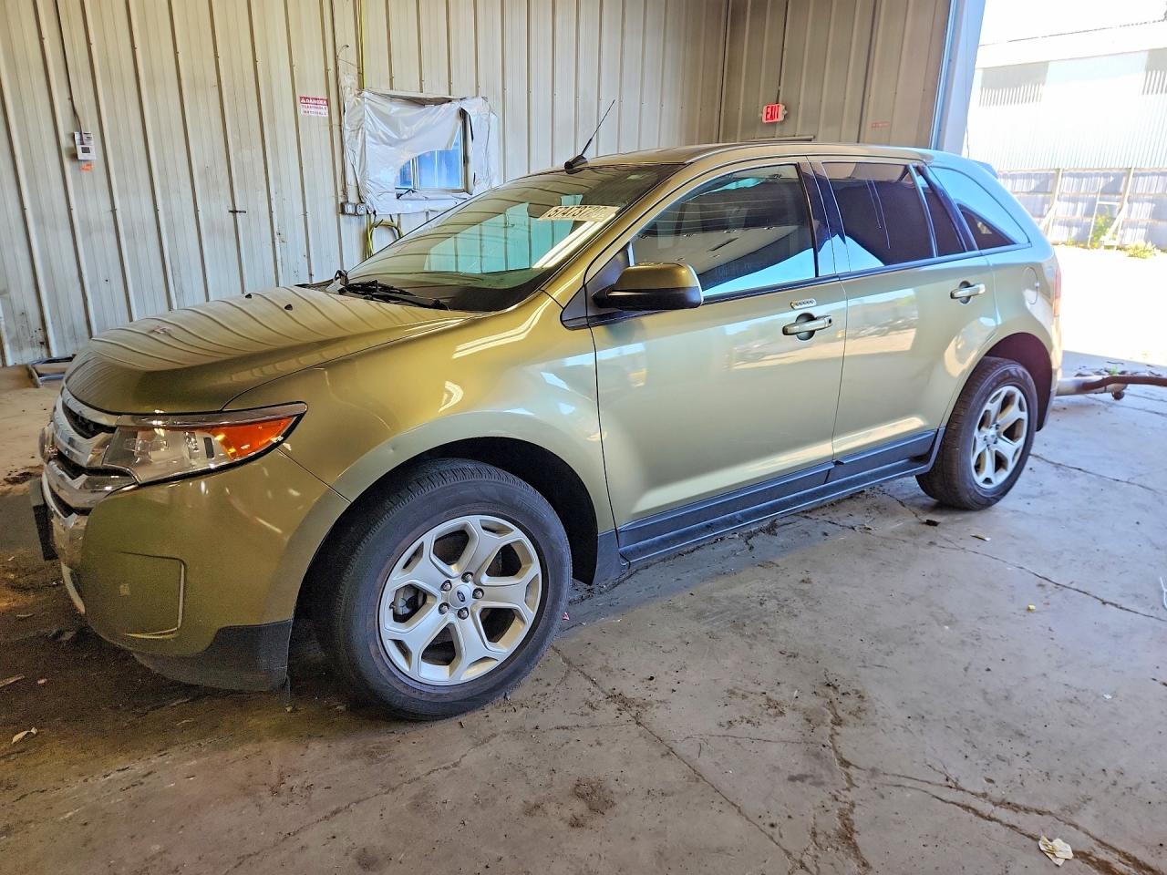 2013 Ford Edge Sel Tan vin: 2FMDK3J90DBC65138