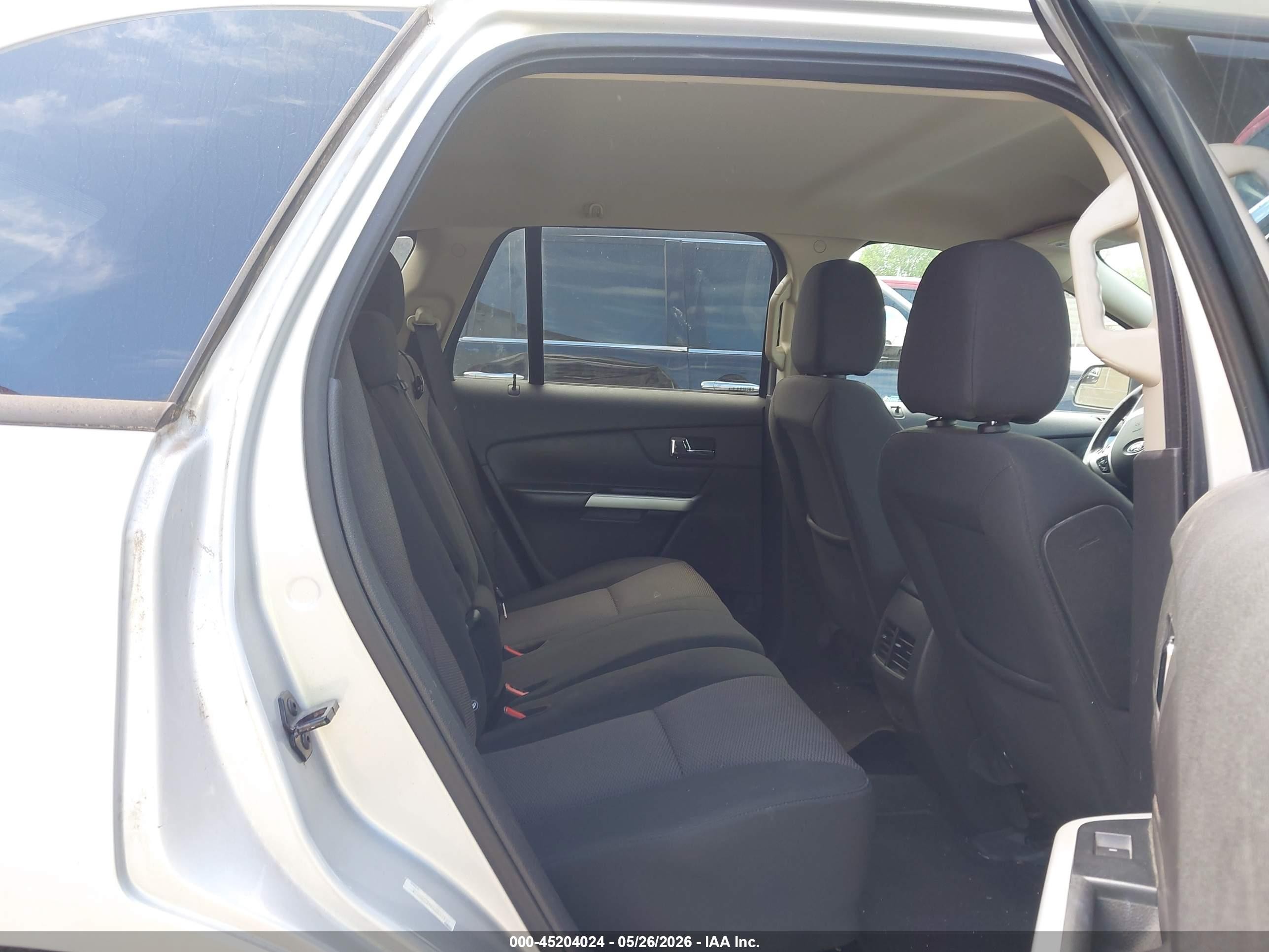 2014 Ford Edge Sel Silver vin: 2FMDK3J90EBA33737