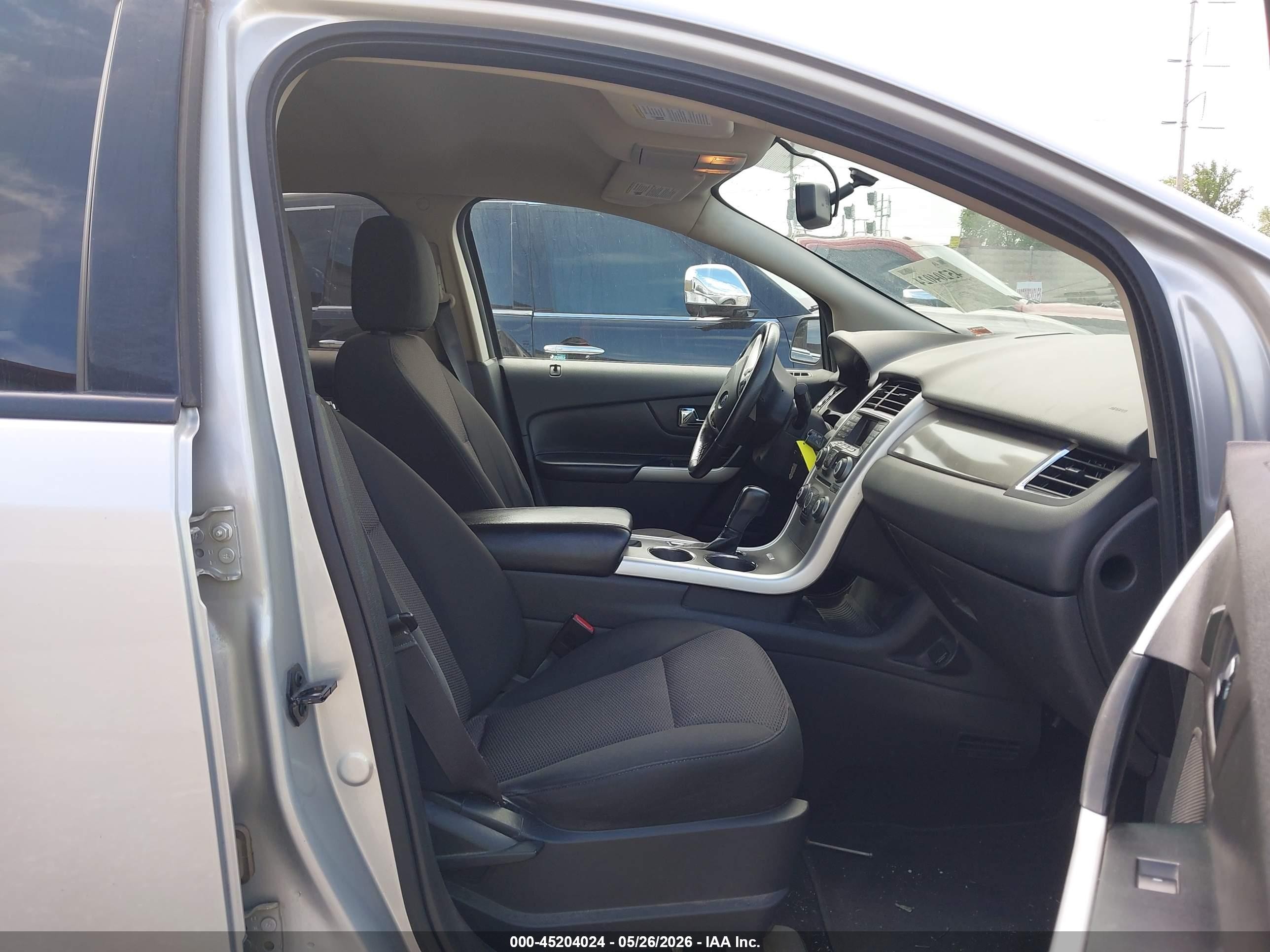 2014 Ford Edge Sel Silver vin: 2FMDK3J90EBA33737