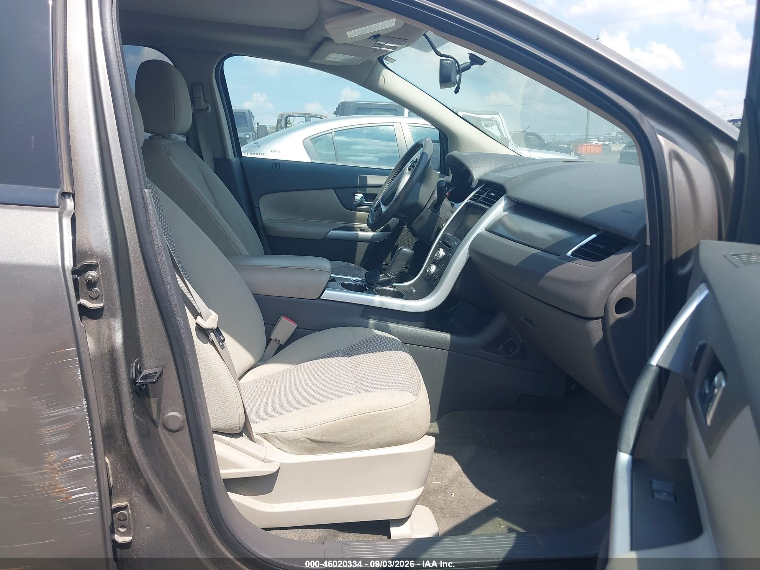 2012 Ford Edge Sel Brown vin: 2FMDK3J91CBA60474