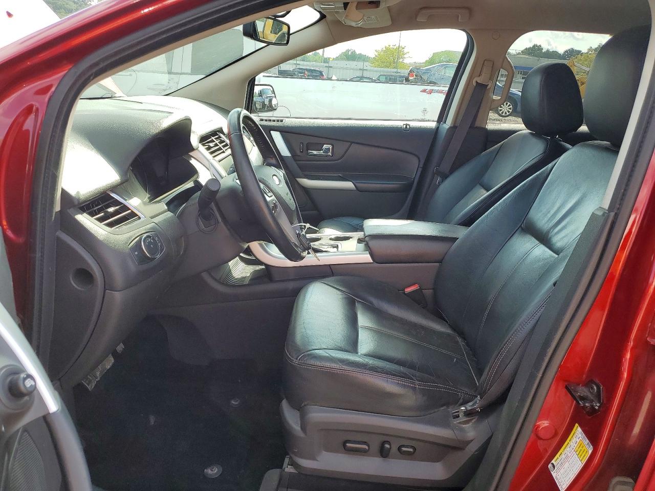 2013 Ford Edge Sel Red vin: 2FMDK3J91DBC48803