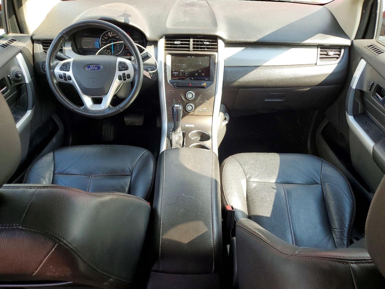 2013 Ford Edge Sel Red vin: 2FMDK3J91DBC48803