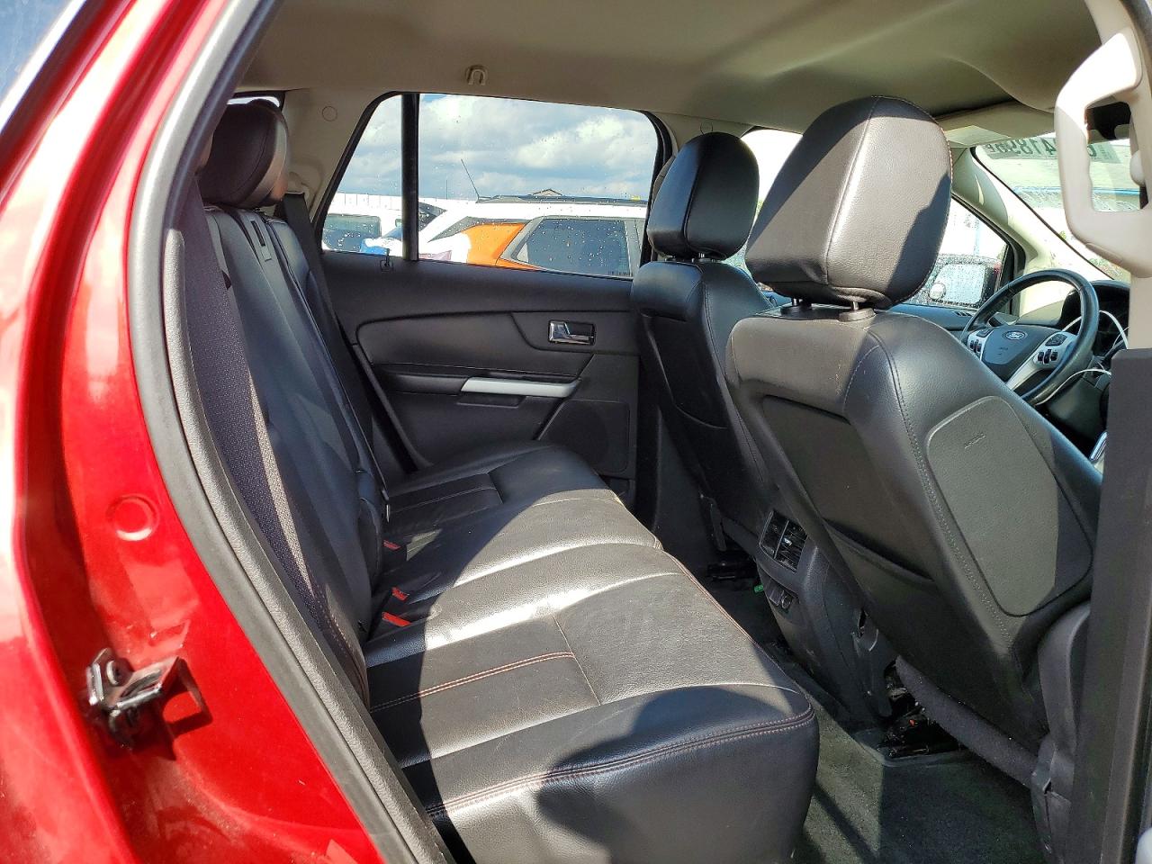2013 Ford Edge Sel Red vin: 2FMDK3J91DBC48803
