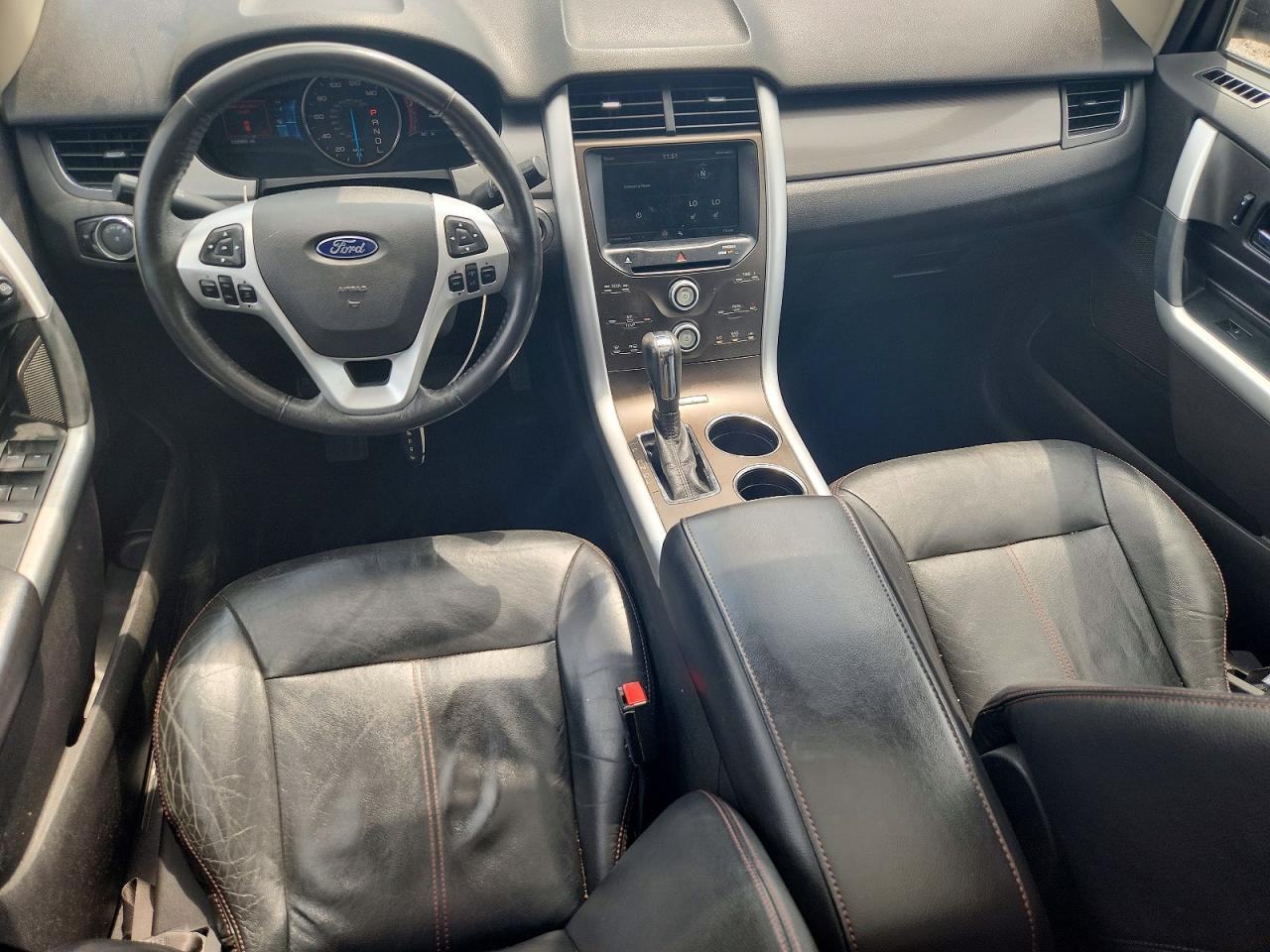 2012 Ford Edge Sel White vin: 2FMDK3J92CBA38337