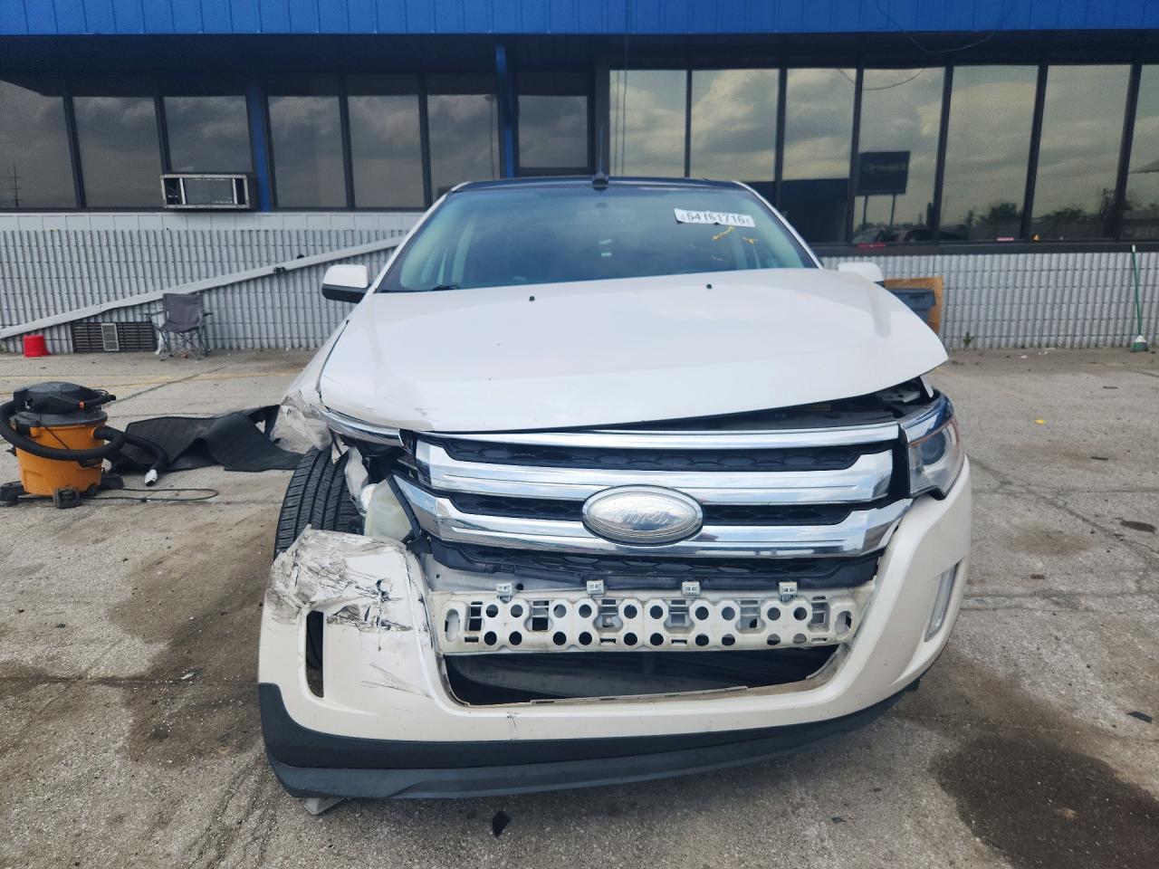 2012 Ford Edge Sel White vin: 2FMDK3J92CBA38337