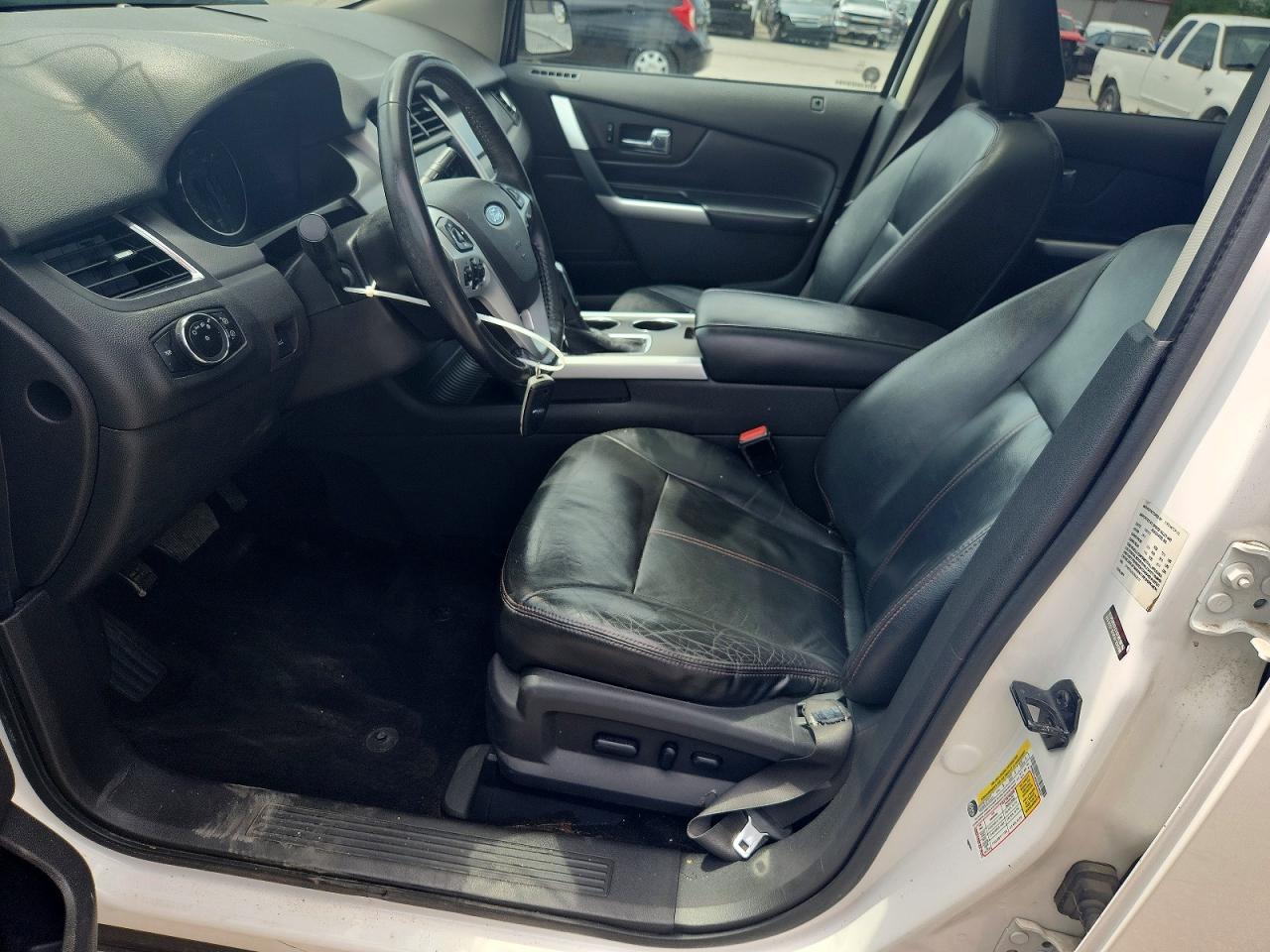 2012 Ford Edge Sel White vin: 2FMDK3J92CBA38337