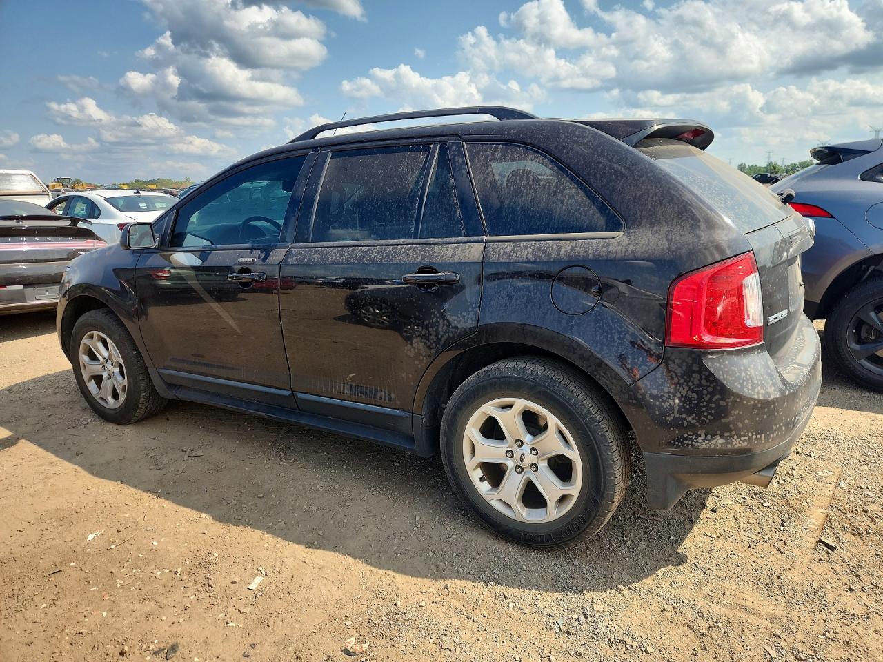 2013 Ford Edge Sel Черный vin: 2FMDK3J92DBA48058