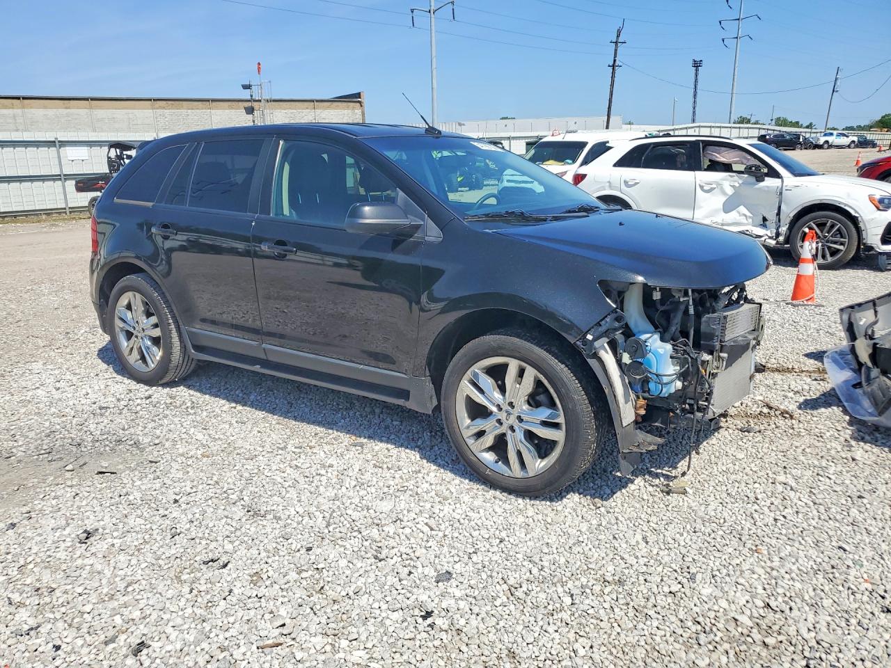2013 Ford Edge Sel Black vin: 2FMDK3J92DBB20859