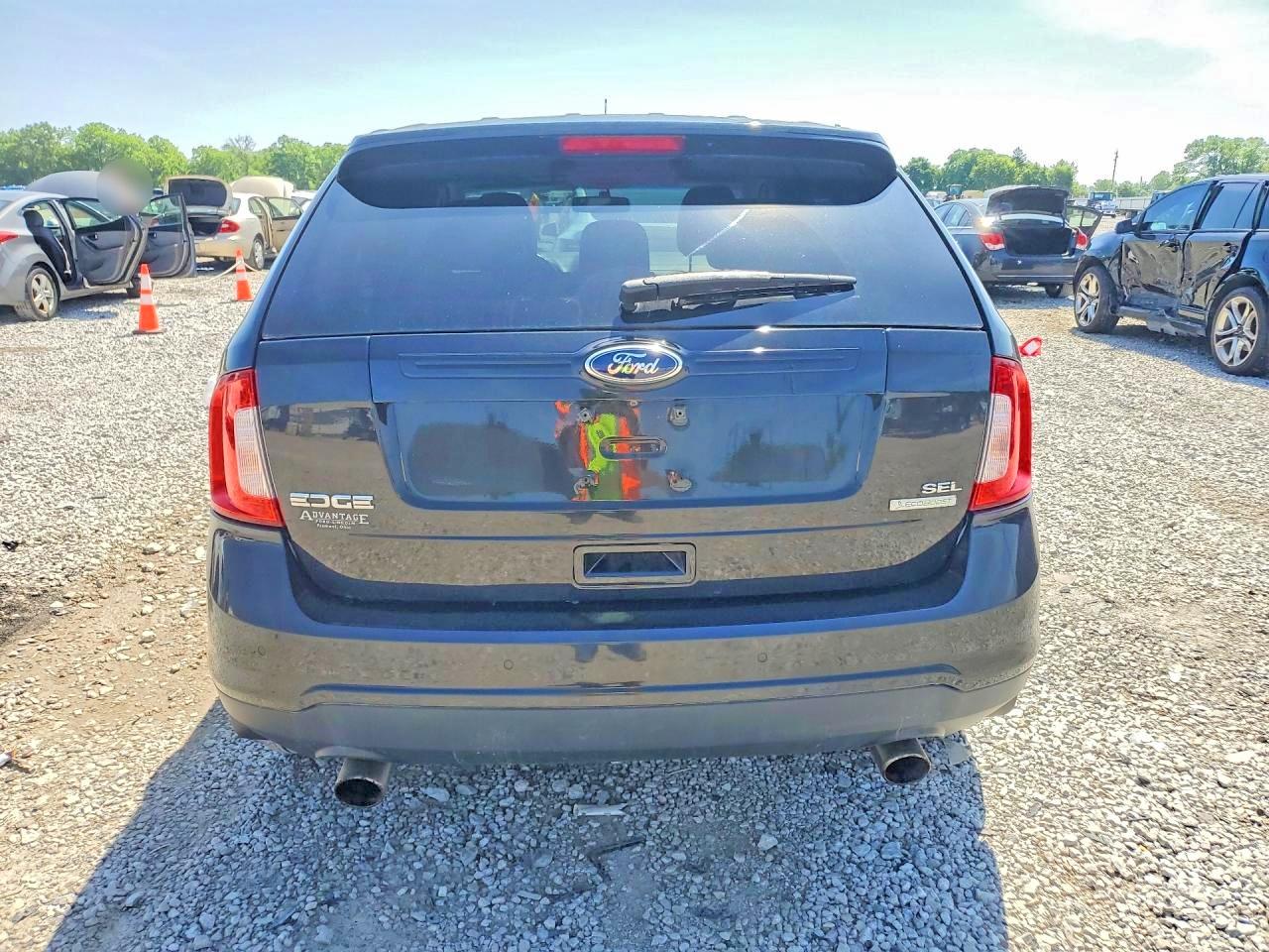 2013 Ford Edge Sel Black vin: 2FMDK3J92DBB20859