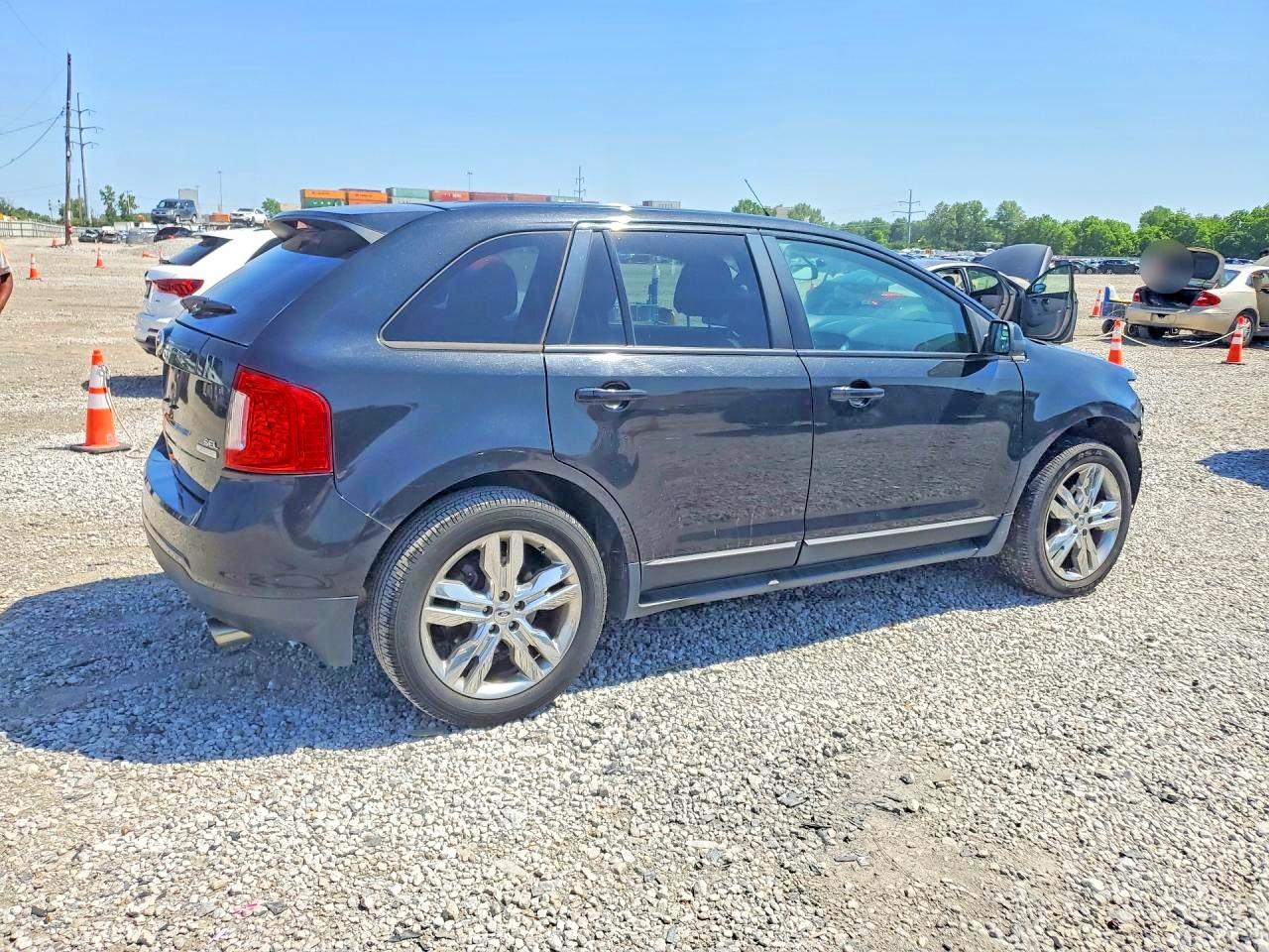 2013 Ford Edge Sel Black vin: 2FMDK3J92DBB20859