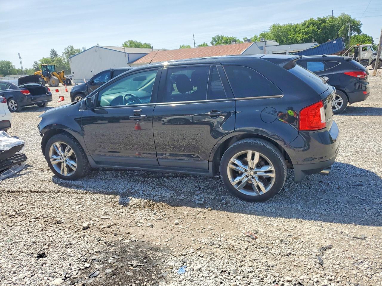 2013 Ford Edge Sel Black vin: 2FMDK3J92DBB20859