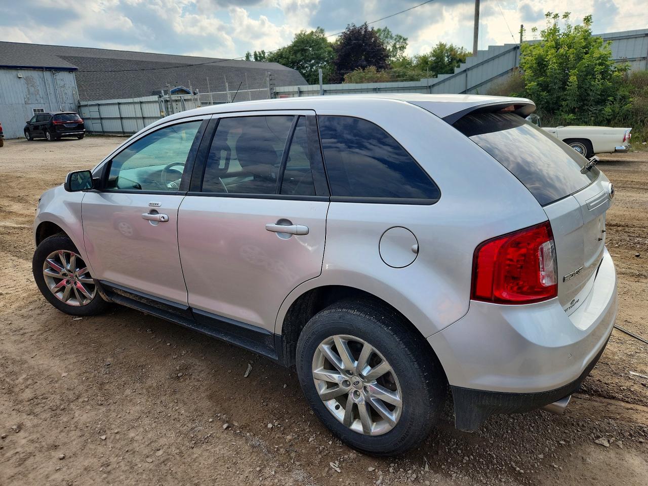 2013 Ford Edge Sel Silver vin: 2FMDK3J92DBC95273