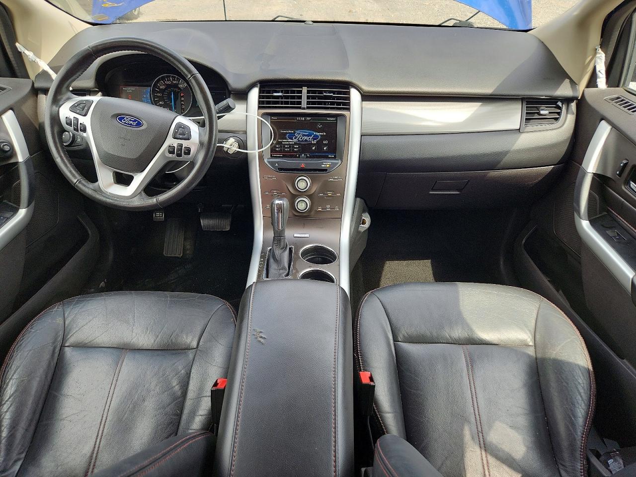 2014 Ford Edge Sel Blue vin: 2FMDK3J92EBA22707