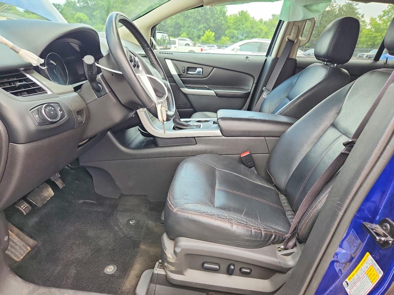 2014 Ford Edge Sel Blue vin: 2FMDK3J92EBA22707