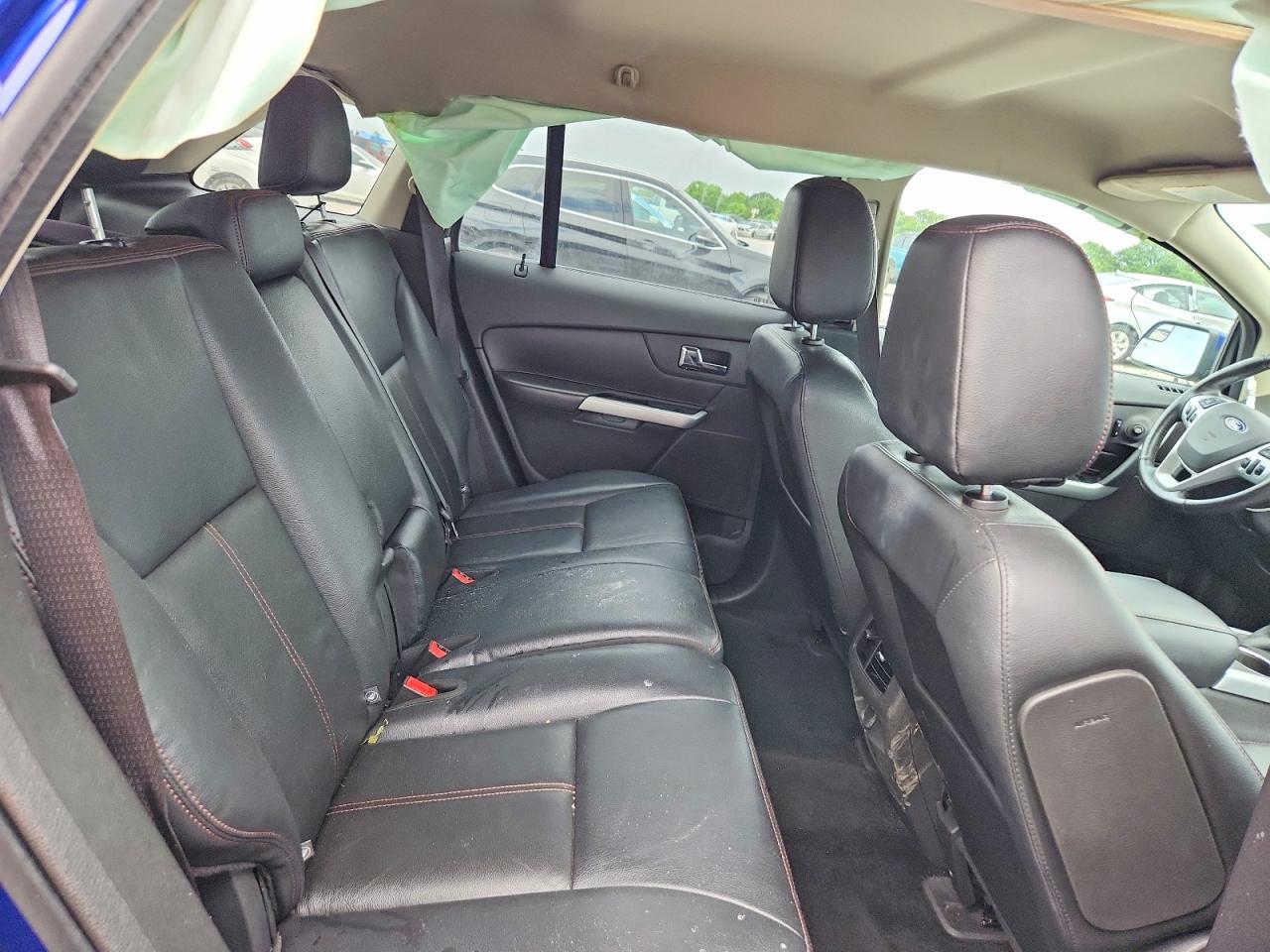 2014 Ford Edge Sel Blue vin: 2FMDK3J92EBA22707