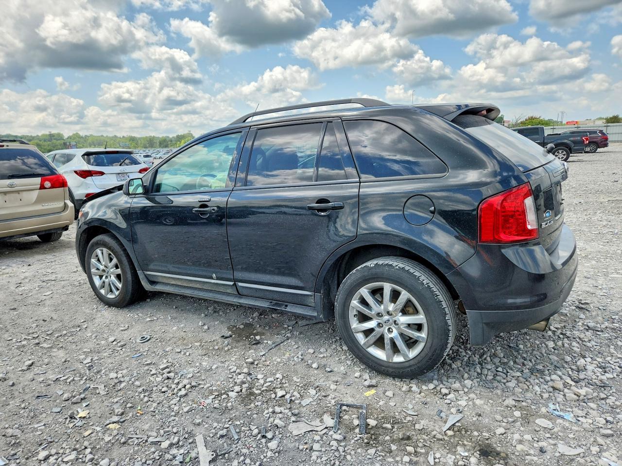 2012 Ford Edge Sel Black vin: 2FMDK3J93CBA57818