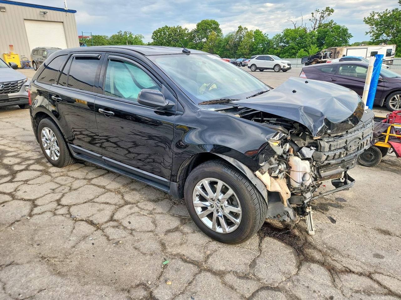 2012 Ford Edge Sel Black vin: 2FMDK3J93CBA90818