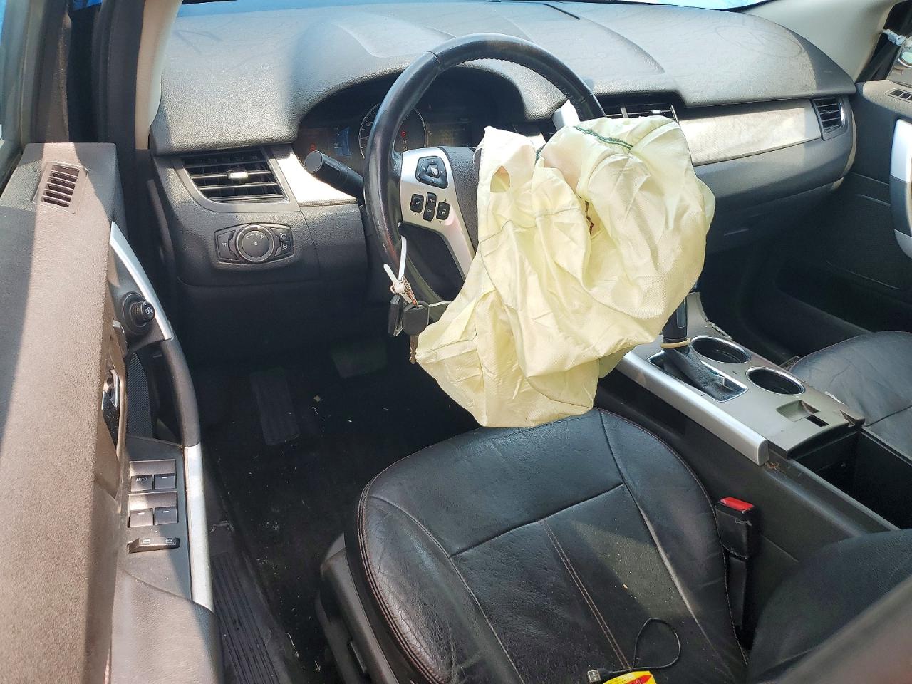 2012 Ford Edge Sel Black vin: 2FMDK3J93CBA90818