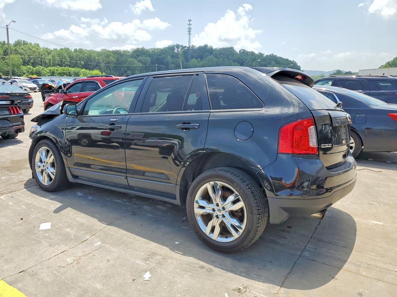 2013 Ford Edge Sel Black vin: 2FMDK3J93DBA59389